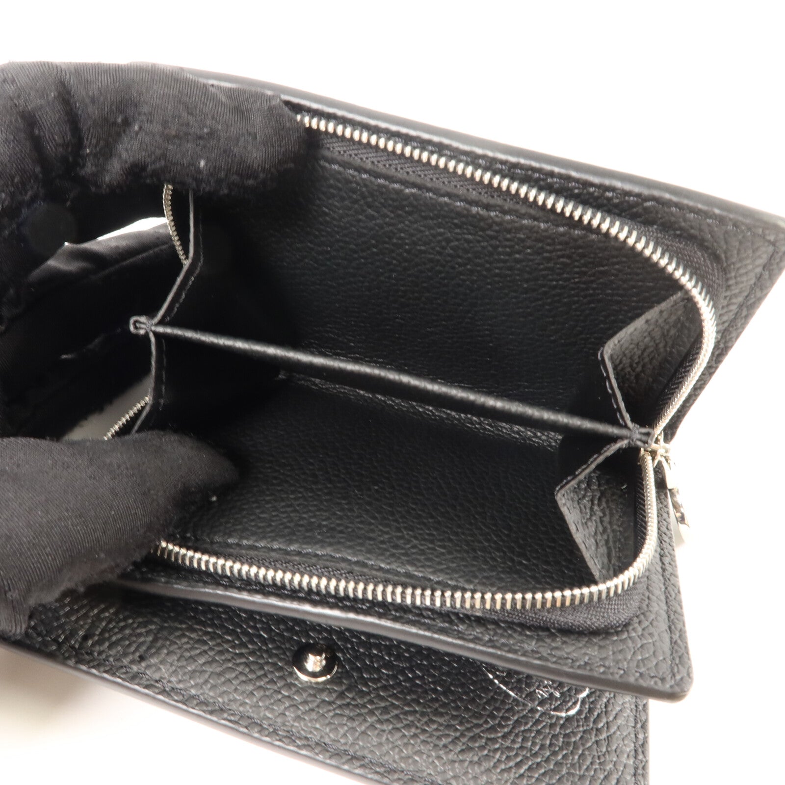 LOUIS VUITTON Monogram Empreinte LV x YK Clea Wallet錢包