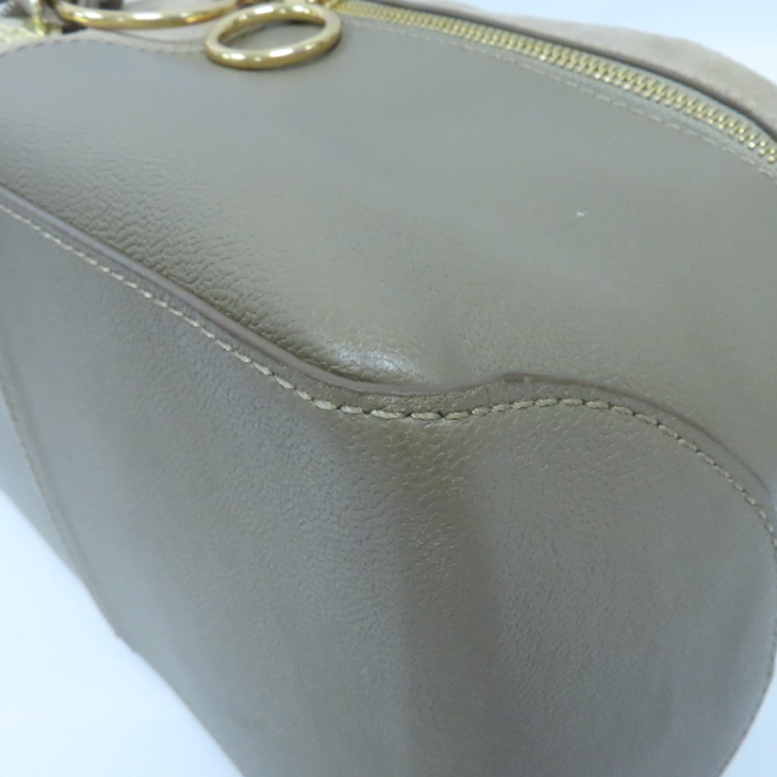 SEE BY CHLOE 【激減優惠】牛皮皮革Shoulder Bag金扣手挽肩背兩用袋米色