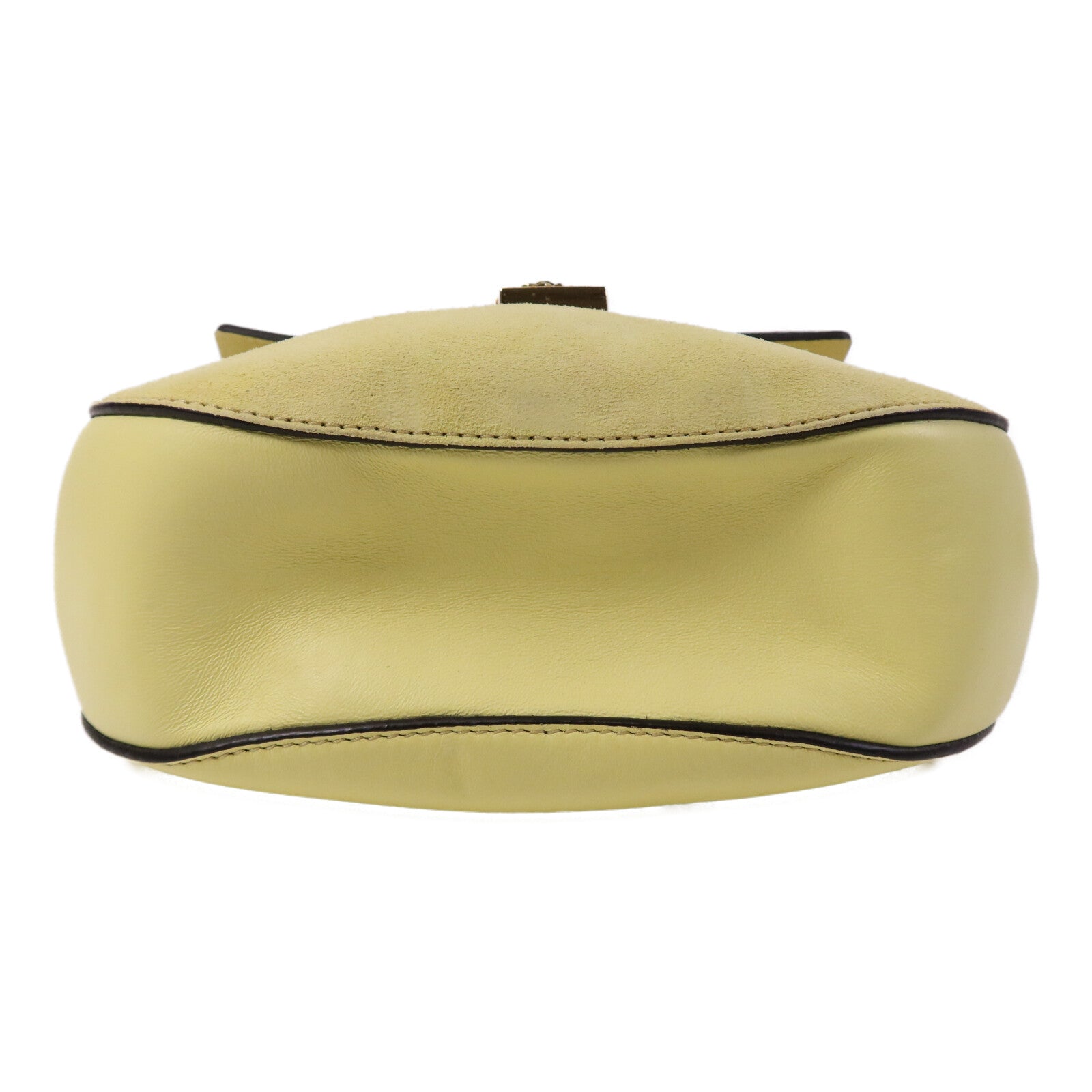 Chloe 麂皮/羊皮皮革Drew金扣鏈帶肩背袋