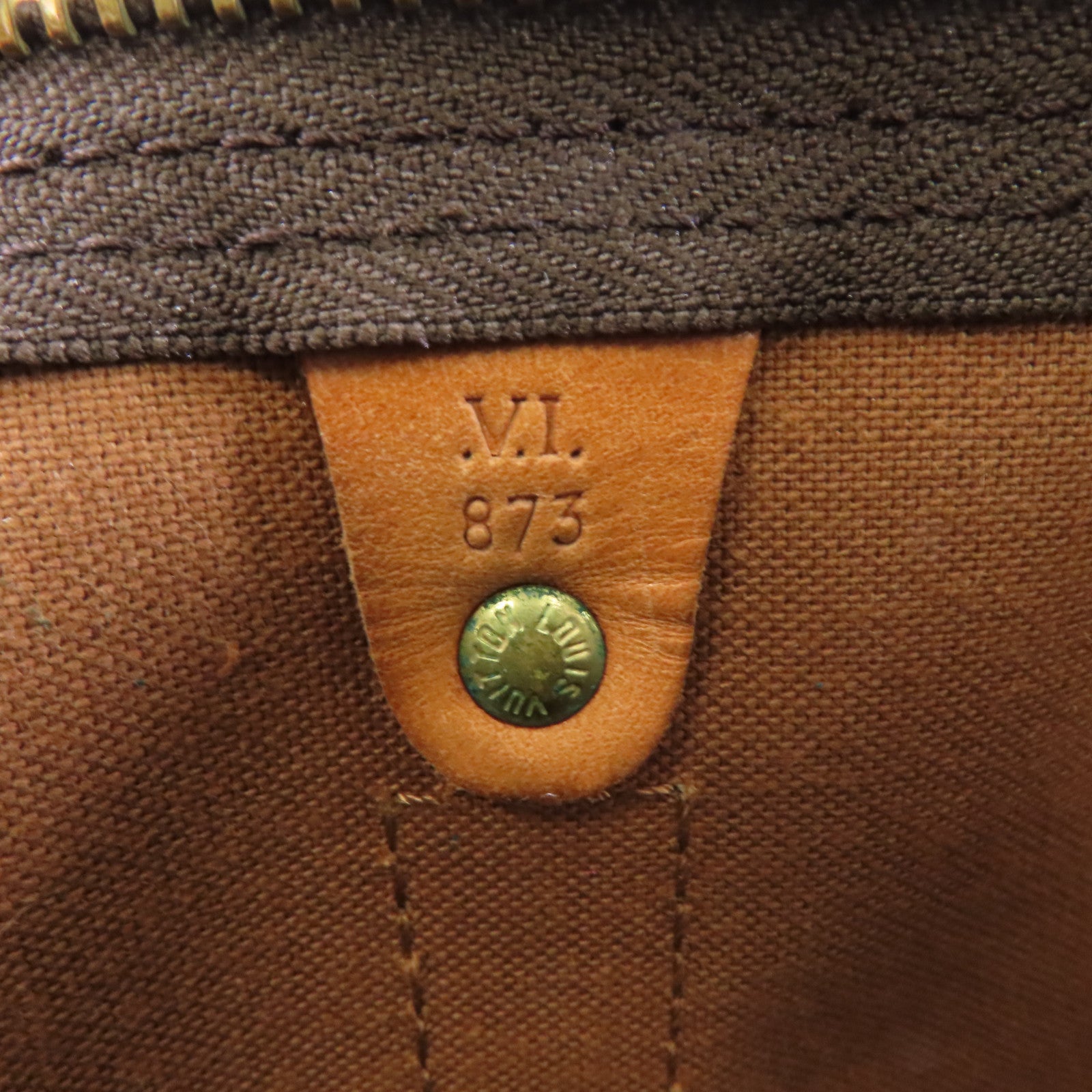 LOUIS VUITTON Monogram Keepall Bandouliere 50金扣波士顿包手挽肩背兩用袋棕色