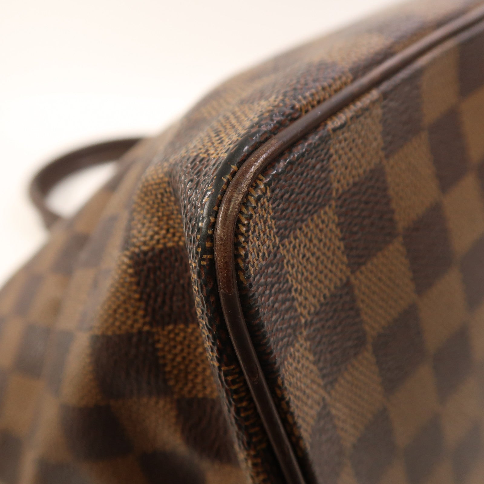 LOUIS VUITTON 【激減優惠】Damier Saleya MM金扣手挽袋