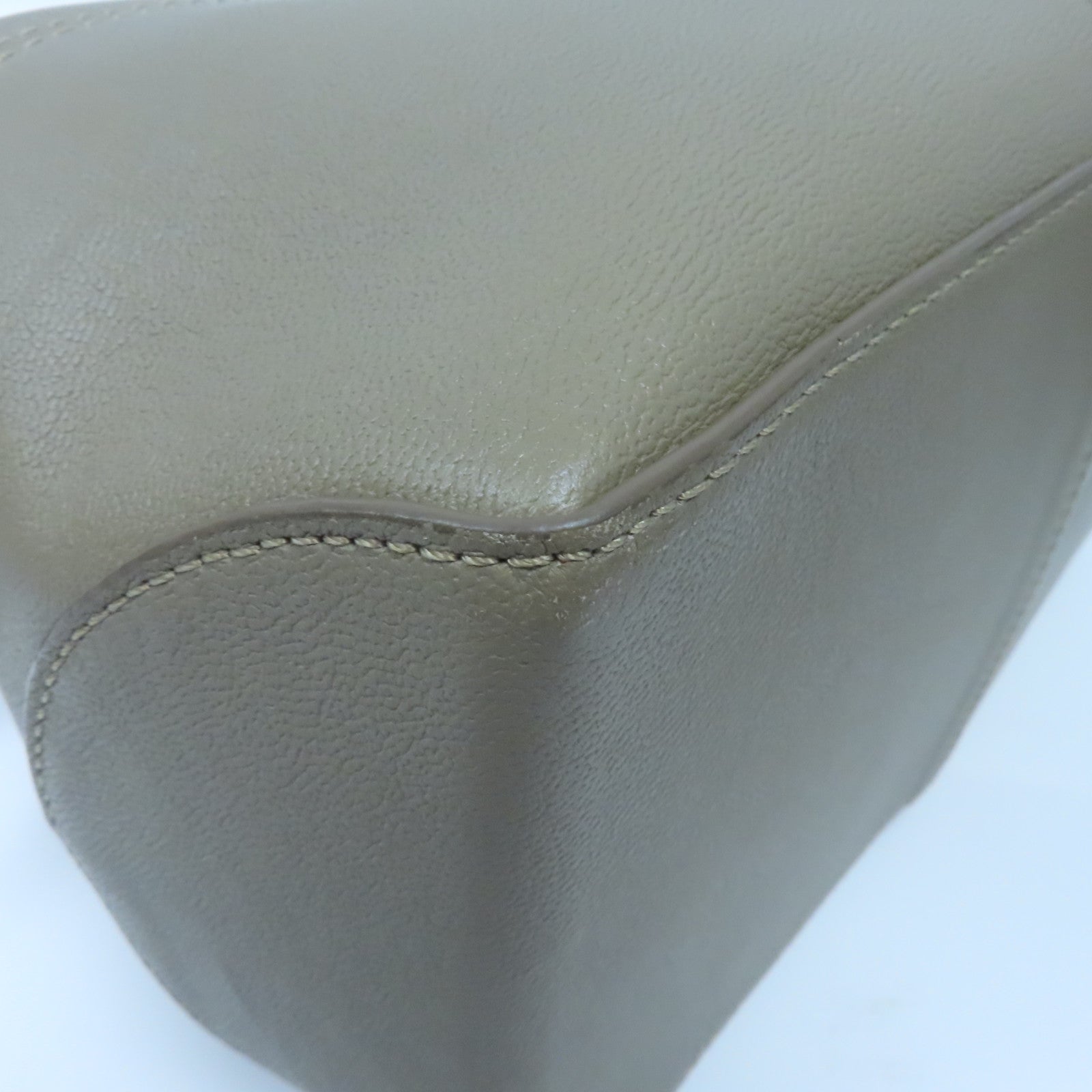 SEE BY CHLOE 【激減優惠】牛皮皮革Shoulder Bag金扣手挽肩背兩用袋米色