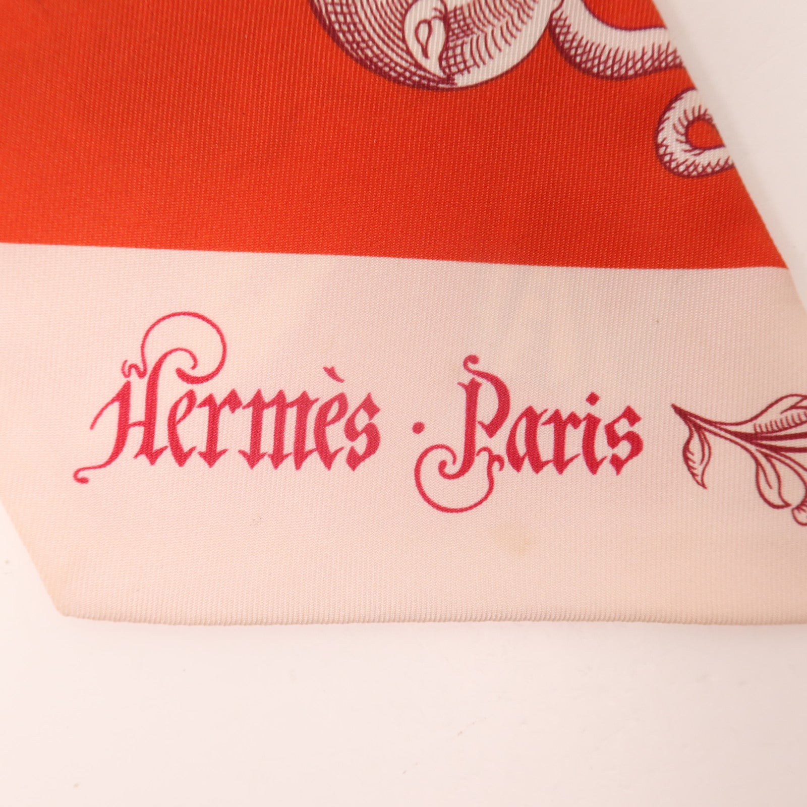 HERMES 絲質Maxi Twilly絲巾