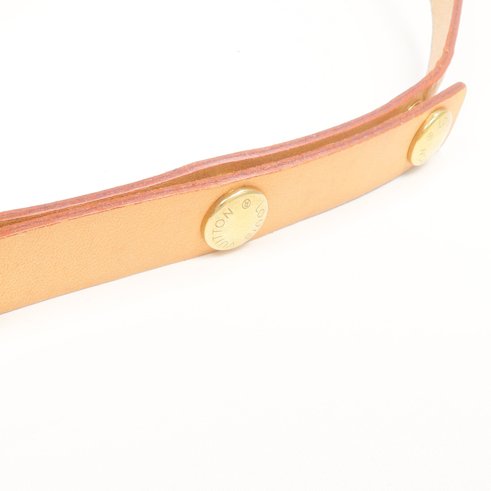 LOUIS VUITTON Monogram Pochette Florentine金扣腰包棕色