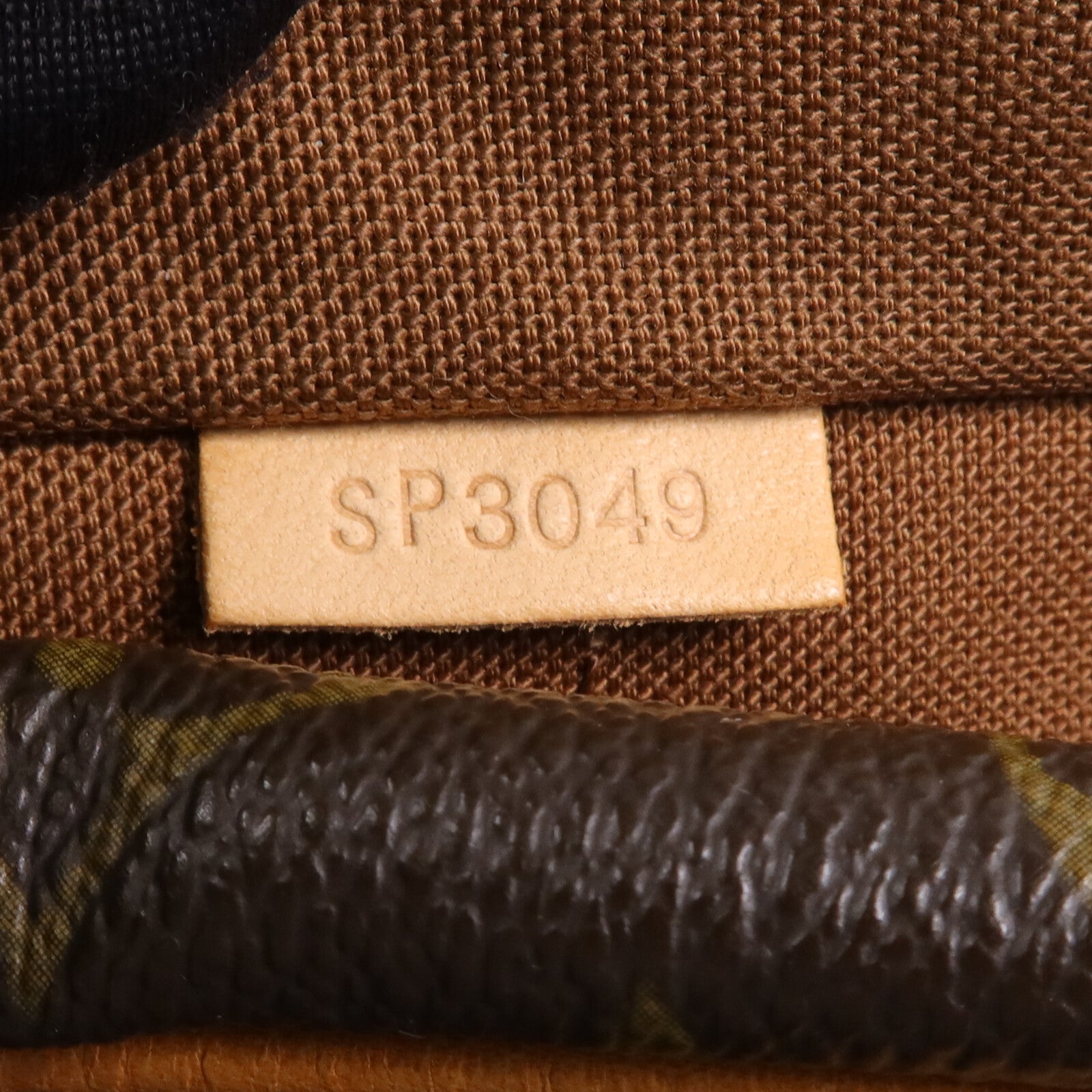 LOUIS VUITTON Monogram Montorgueil PM金扣肩背袋棕色