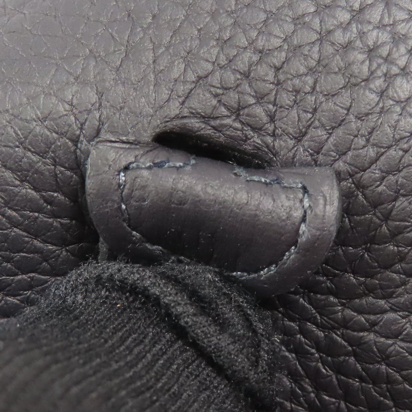 HERMES Clemence皮革Evelyne TPM銀扣肩背袋