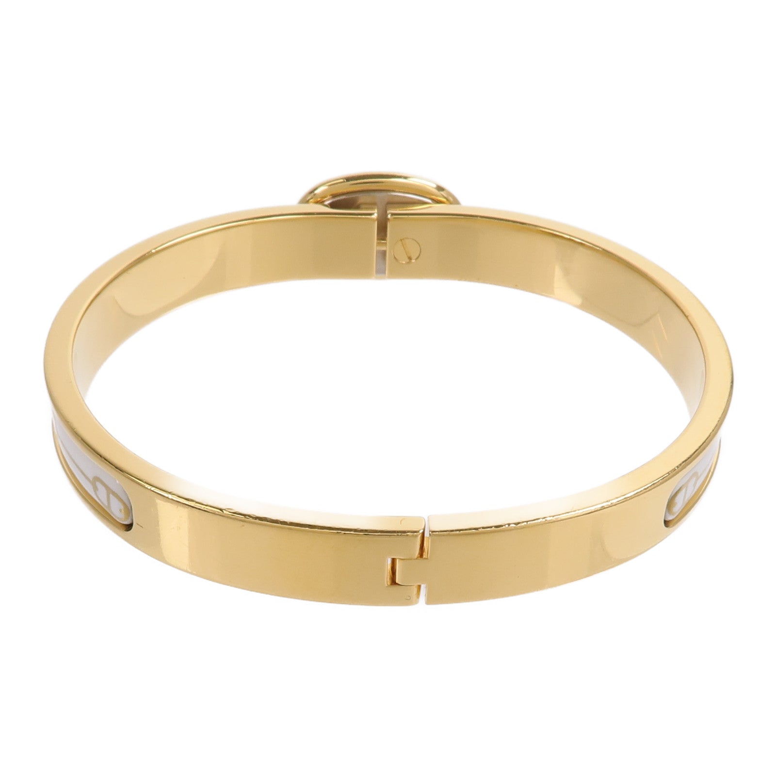 HERMES 金屬/琺瑯Mini Clic Chaine d'Ancre手鐲