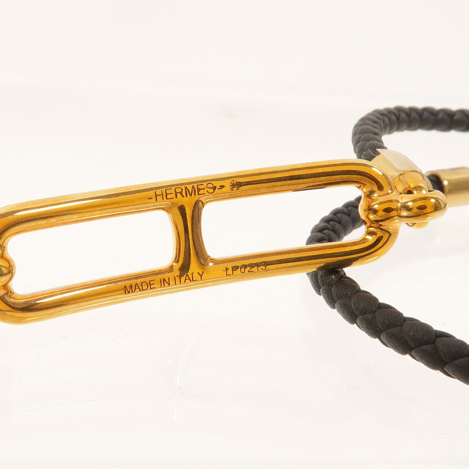 HERMES Swift皮革Roulis Double Tour Bracelet手鏈