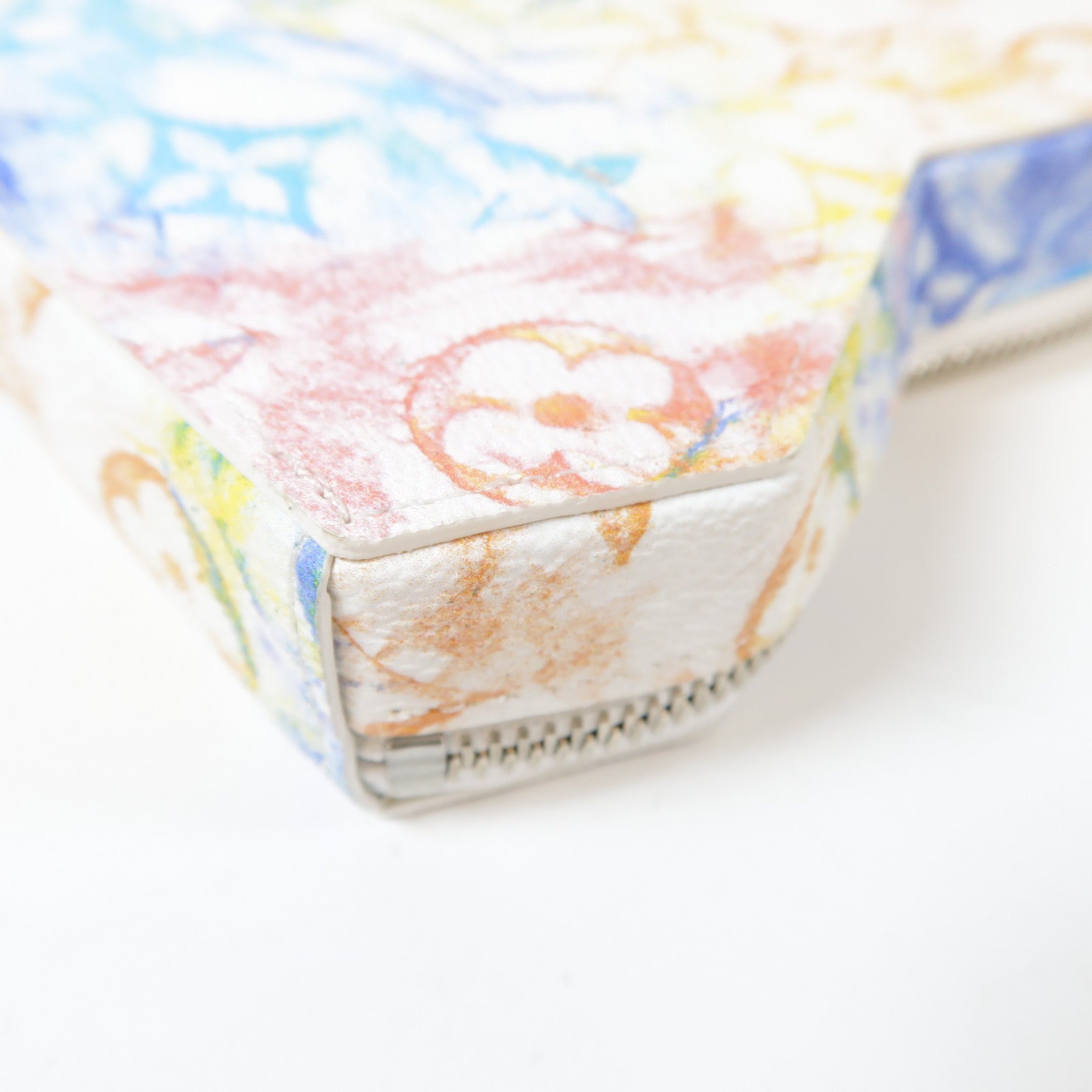 LOUIS VUITTON Monogram Pastel Colors LV Block銀扣肩背袋彩色