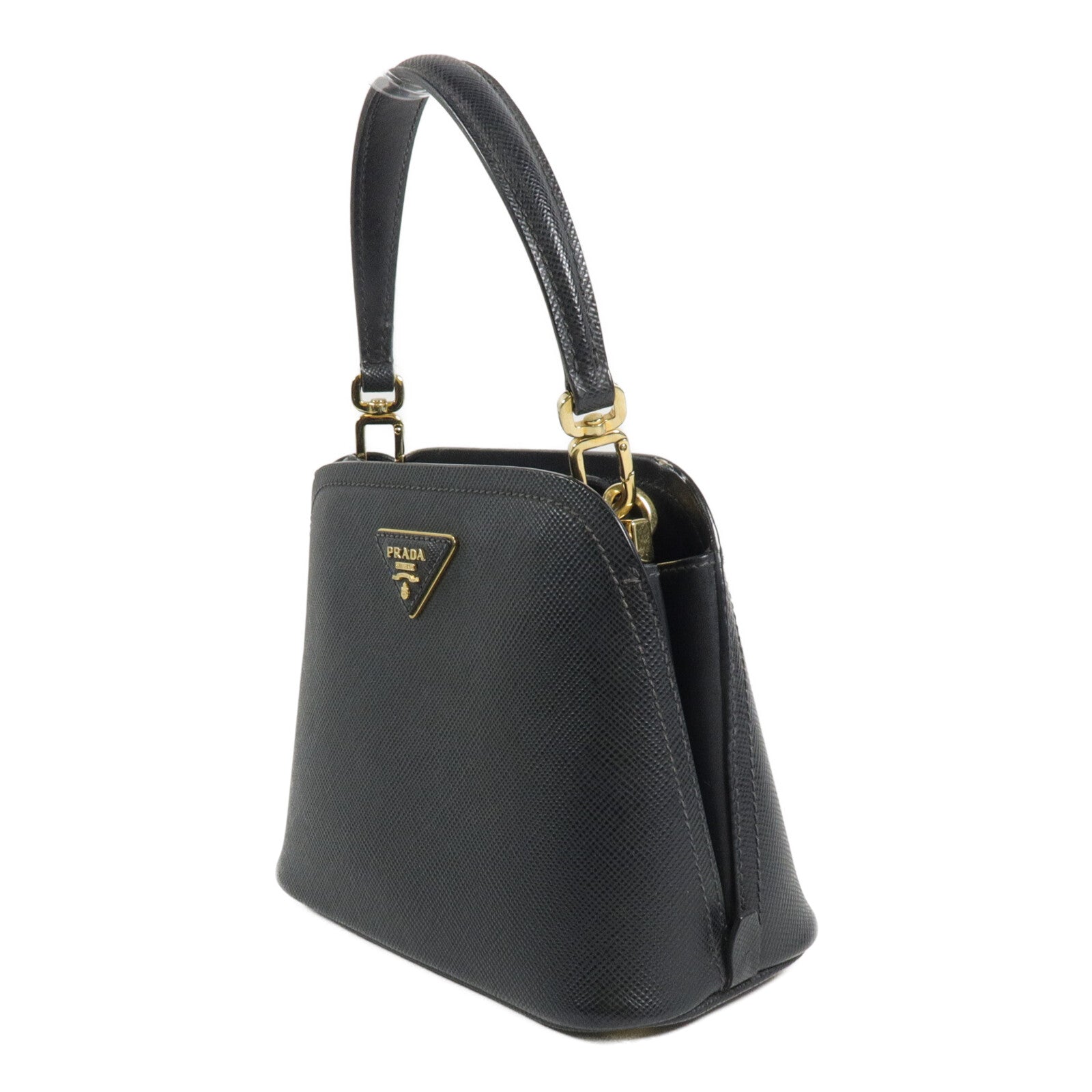 PRADA Saffiano皮革Matinee手挽肩背兩用袋