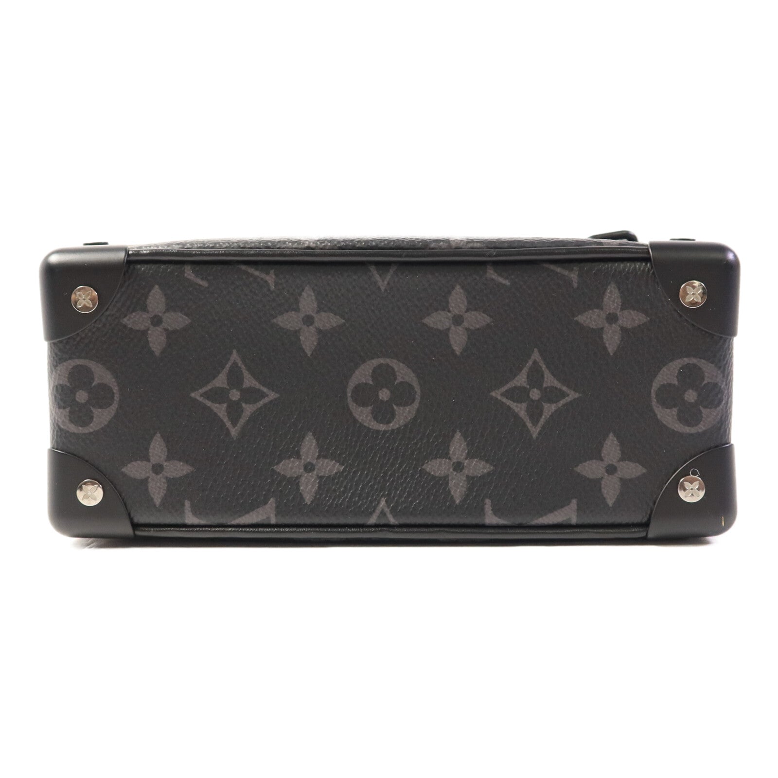 LOUIS VUITTON Monogram Eclipse Mini Soft Trunk肩背袋