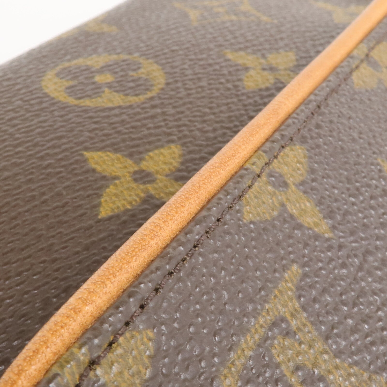 LOUIS VUITTON Monogram Pochette Florentine金扣腰包棕色