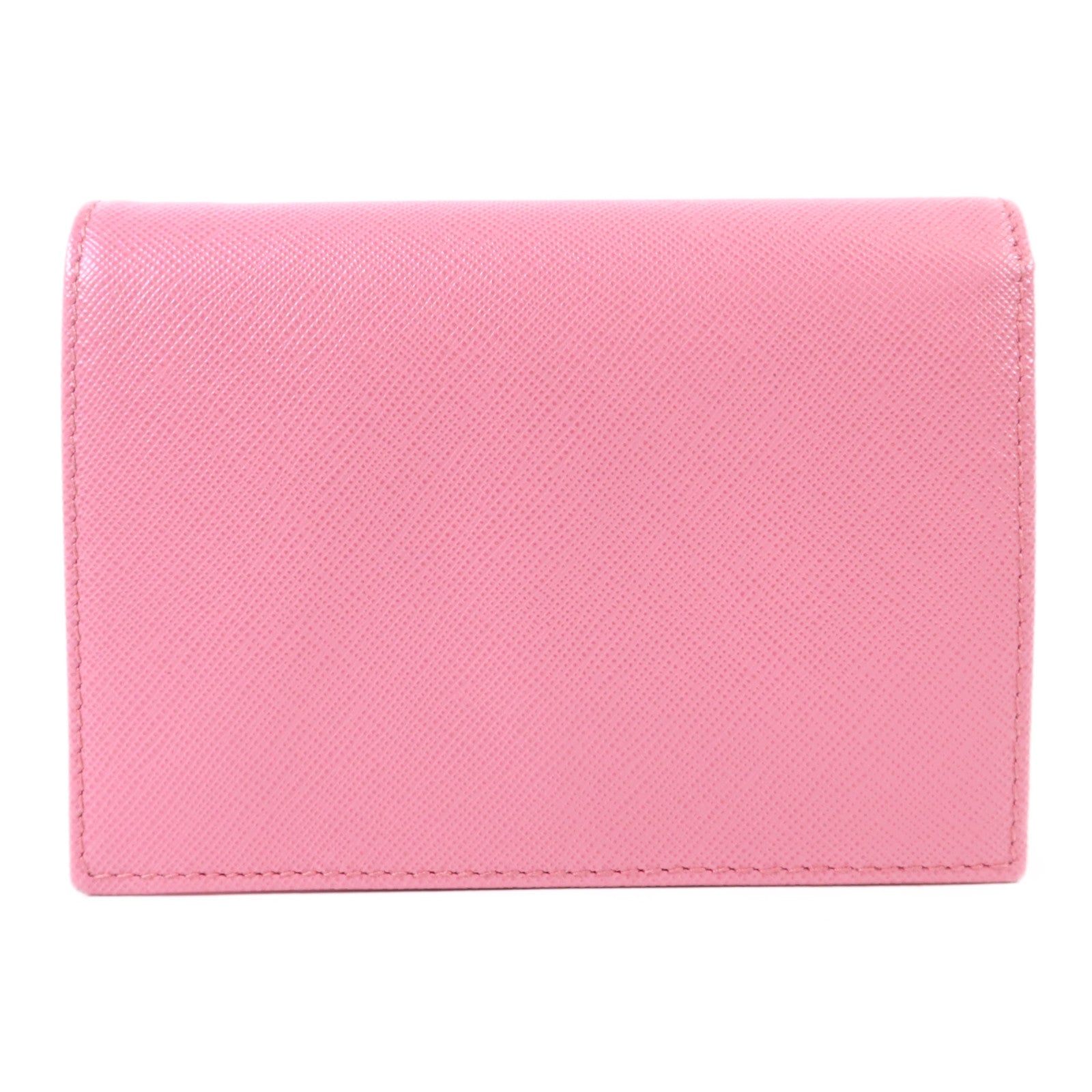 PRADA 【激減優惠】牛皮皮革Wallet金扣錢包