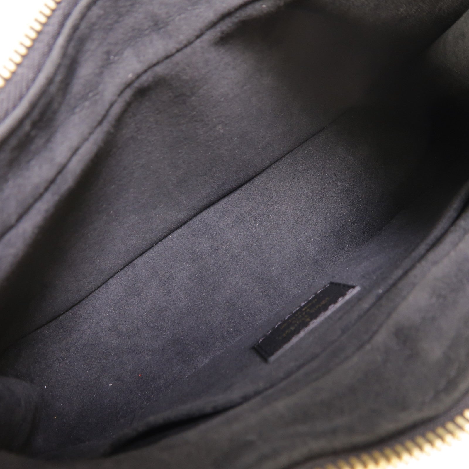 LOUIS VUITTON Monogram Empreinte Bagatelle金扣手挽肩背兩用袋