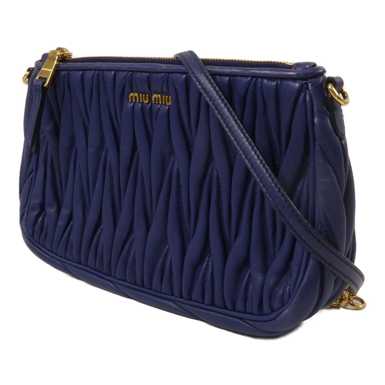 Miu Miu 羊皮皮革Shoulder Bag肩背袋