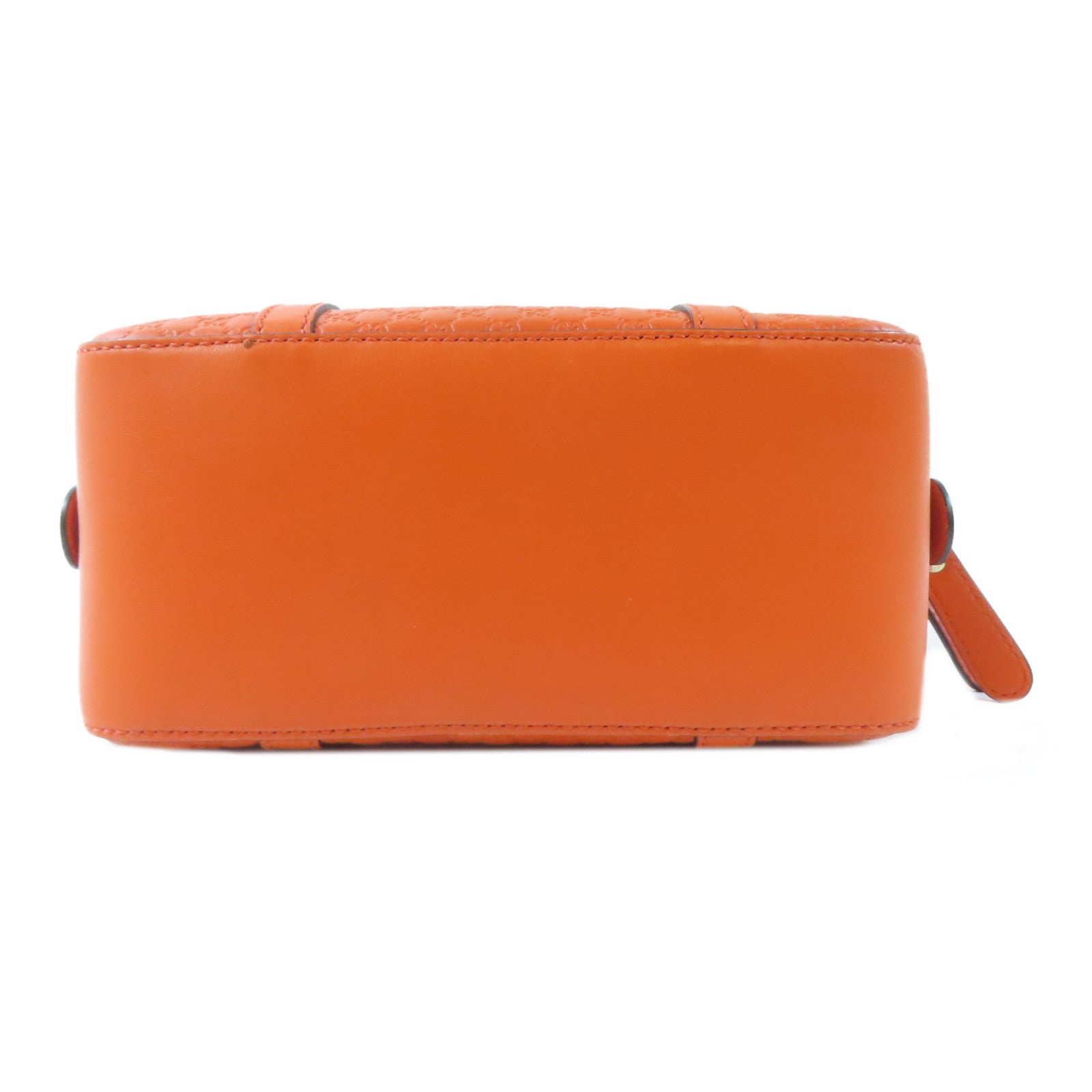 GUCCI 牛皮皮革Guccissima 2 Way Shoulder金扣手挽肩背兩用袋橙色