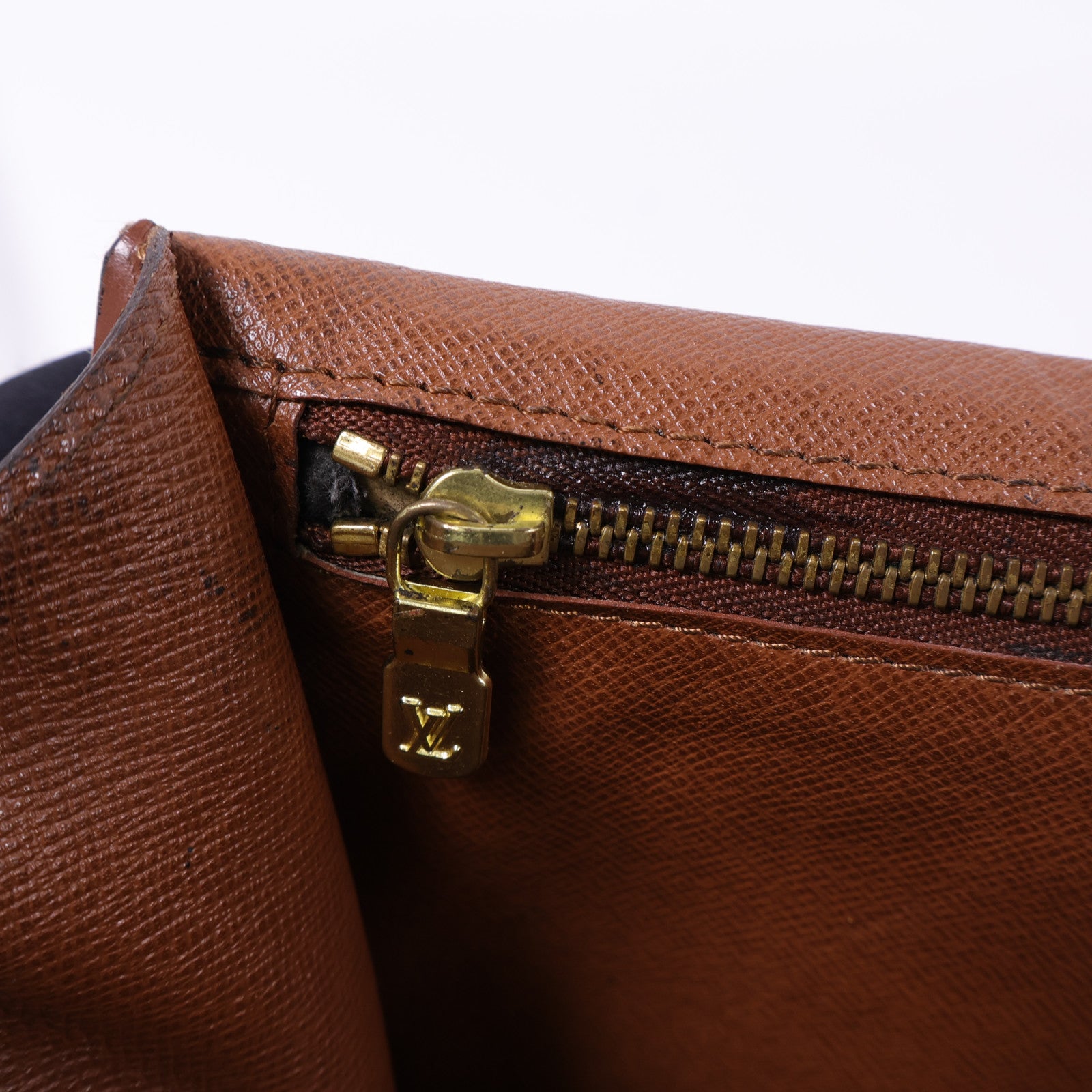 LOUIS VUITTON Monogram Monceau 28金扣手挽肩背兩用袋