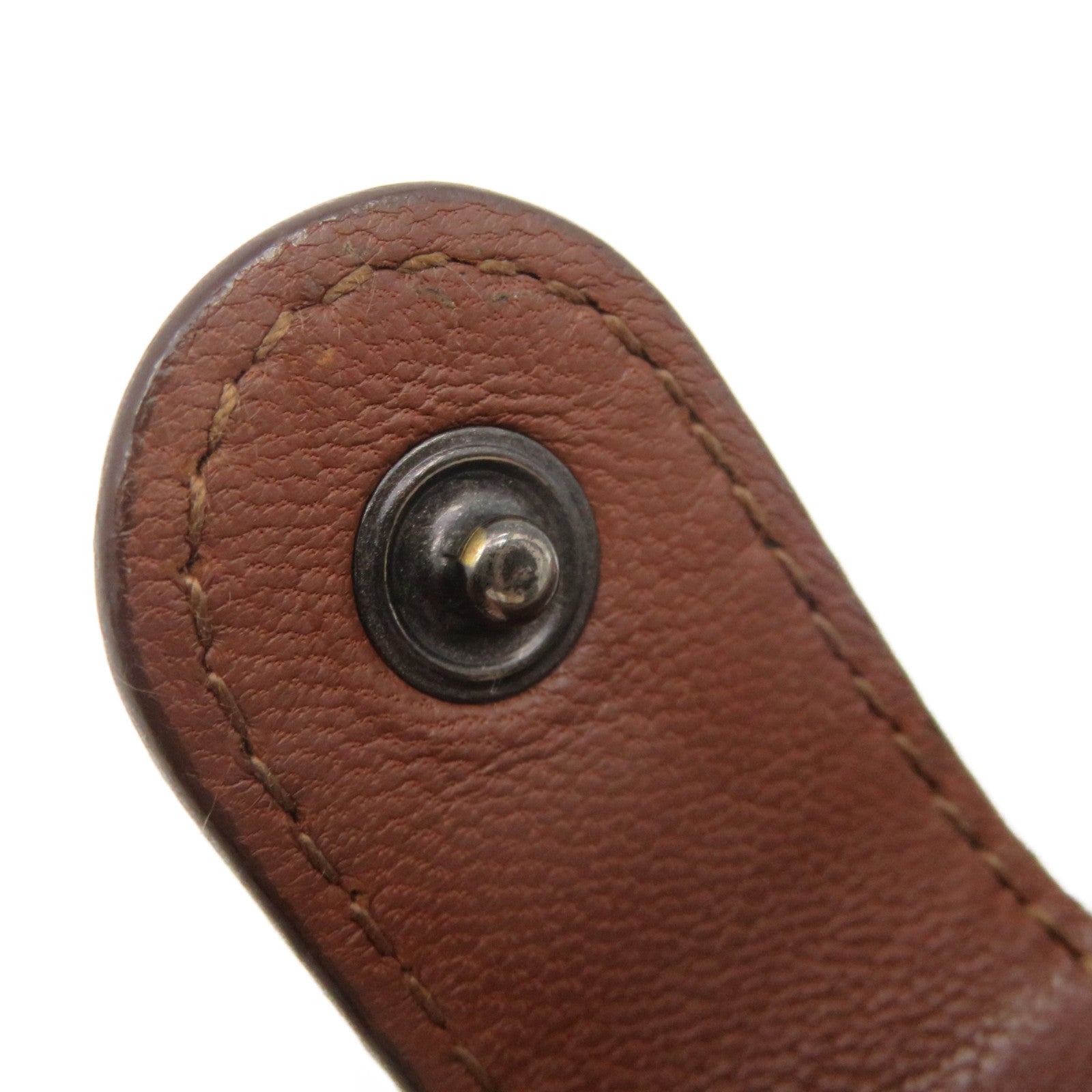 BOTTEGA VENETA [Sharp Discount] Textured Leather Small Wallet Short Wallet Brown