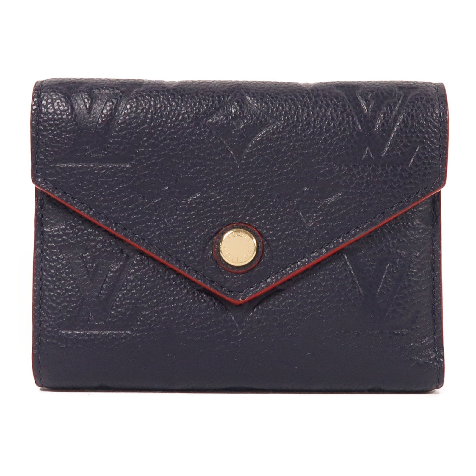 LOUIS VUITTON Monogram Empreinte Victorine金扣錢包