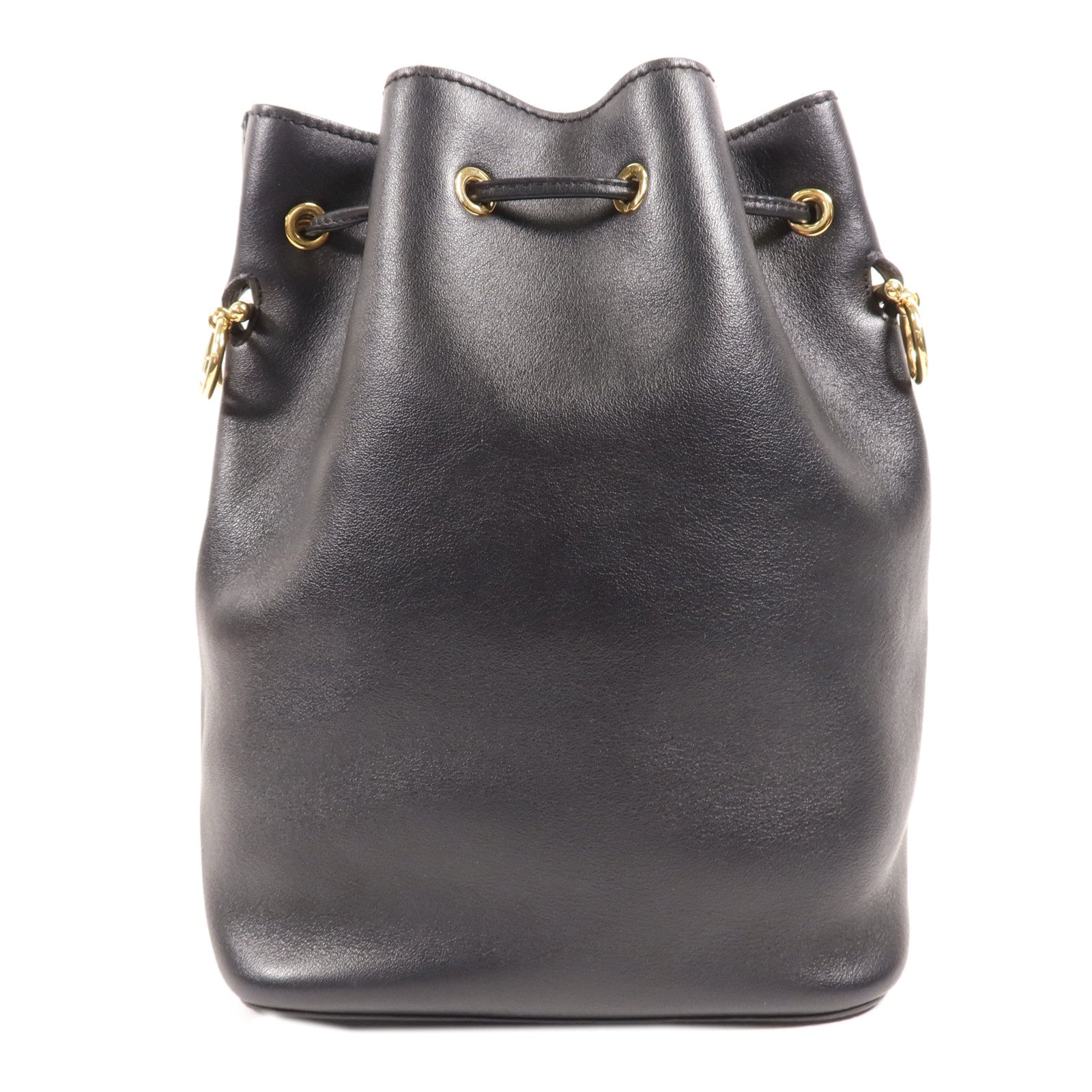 FENDI 【激減優惠】牛皮皮革Shoulder Bag金扣肩背袋