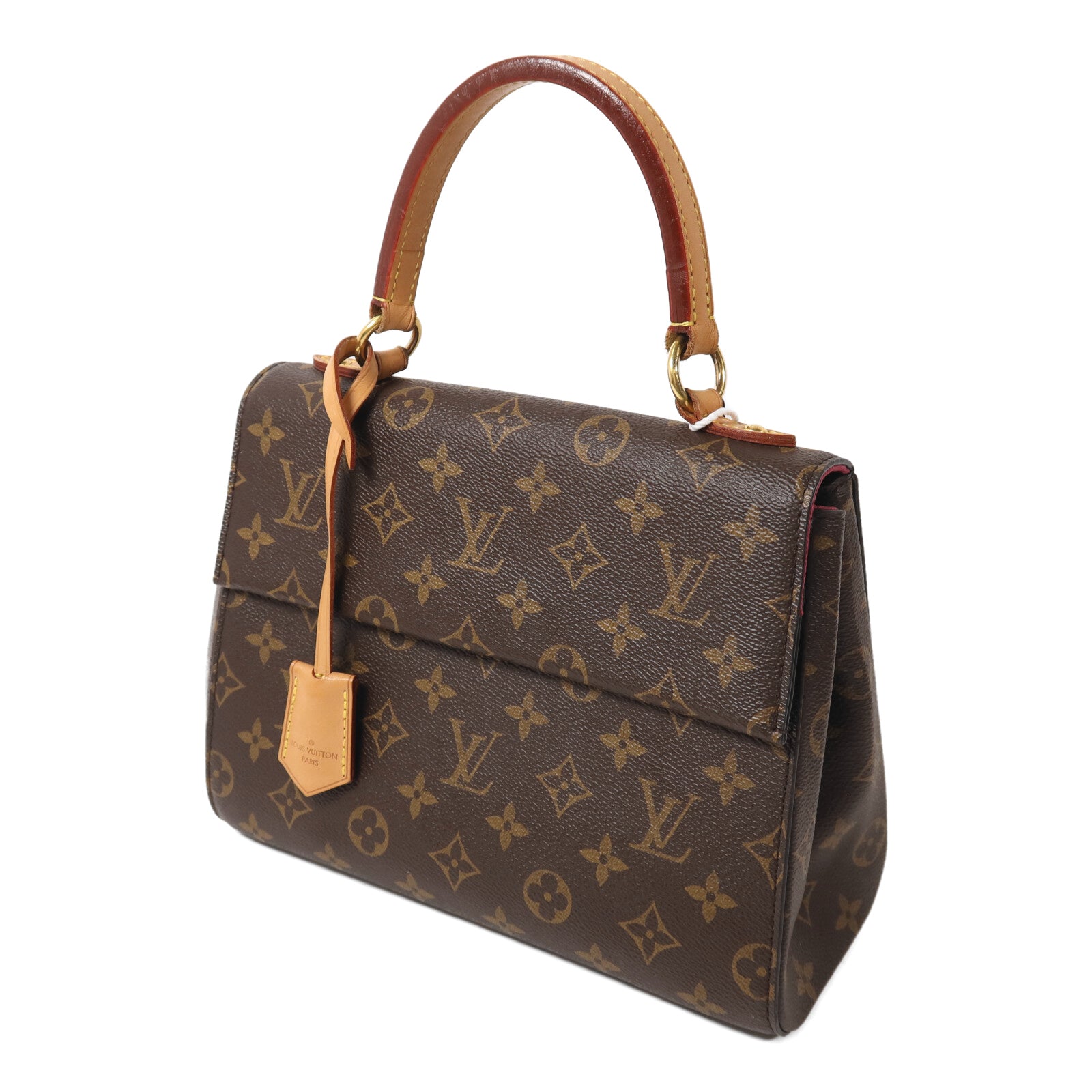 LOUIS VUITTON Monogram Cluny BB手挽肩背兩用袋