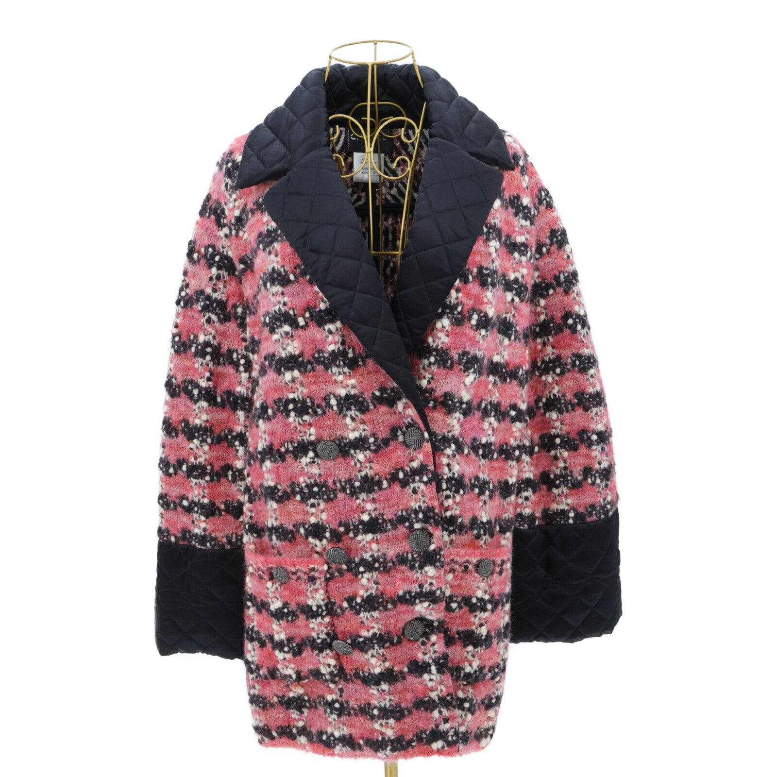 CHANEL Coco Button Long Jacket 大衣