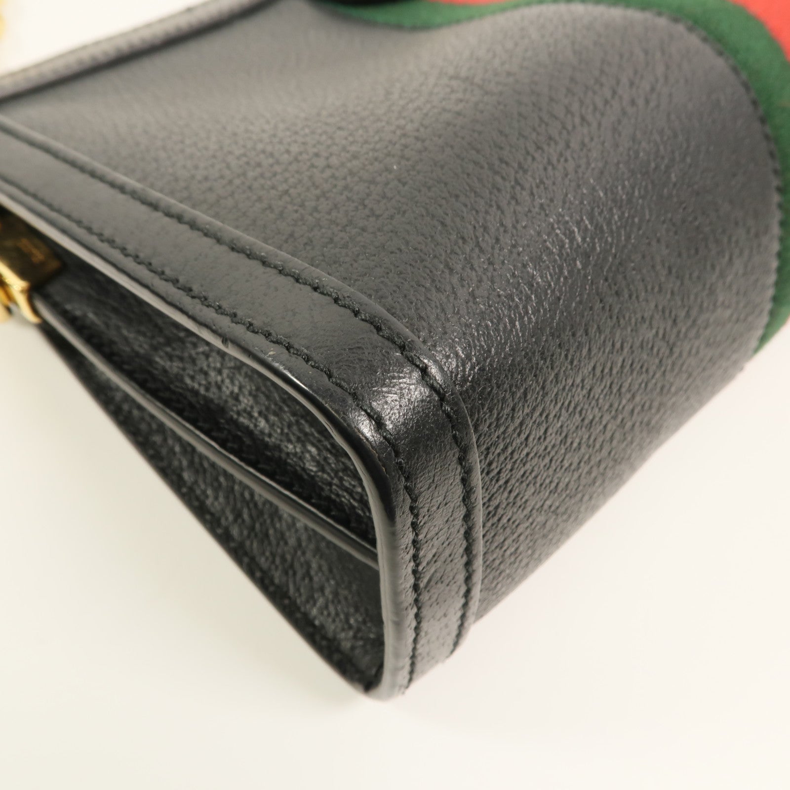 GUCCI 牛皮皮革Ophidia GG鏈帶肩背袋