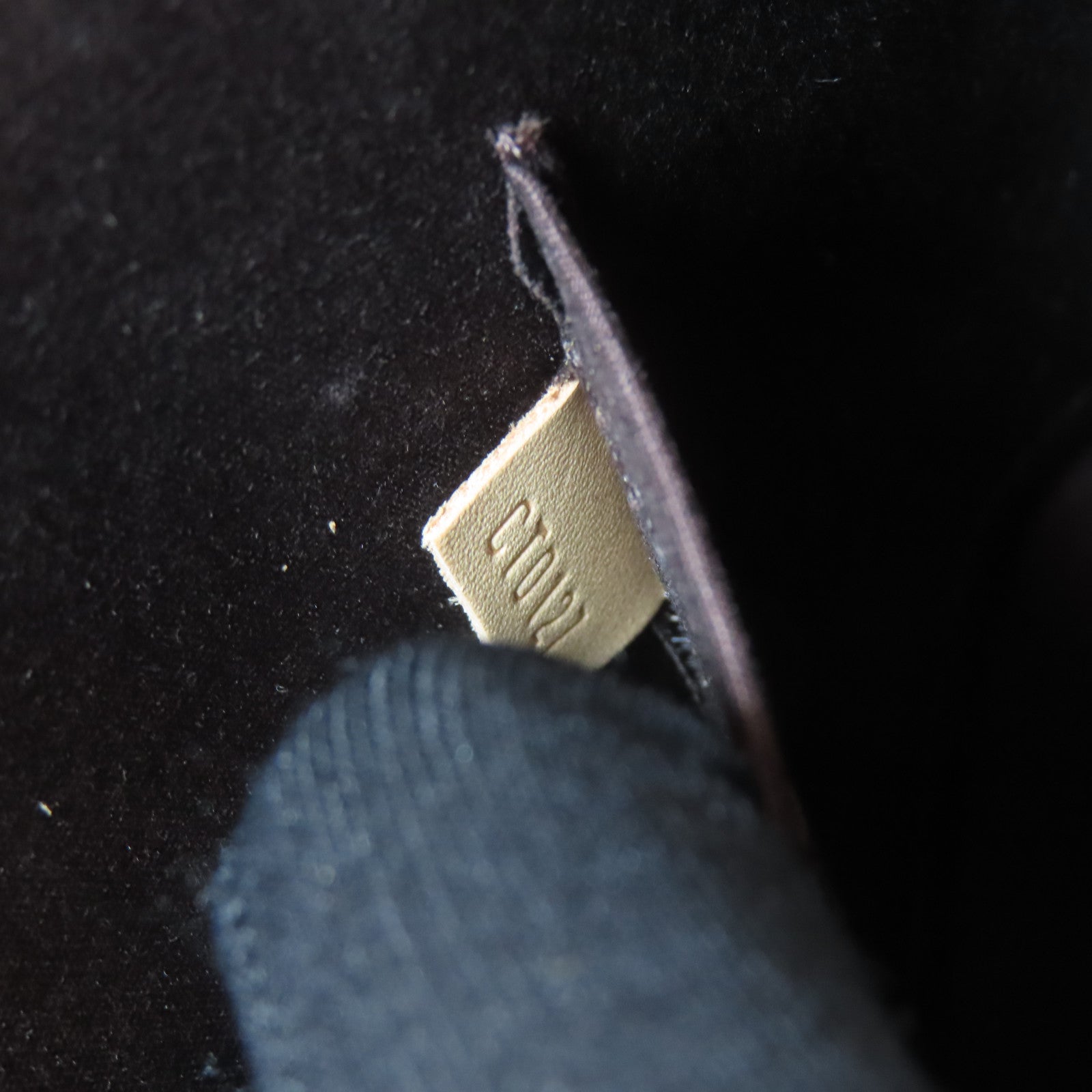 LOUIS VUITTON Vernis Alma金扣手挽肩背兩用袋深紅色