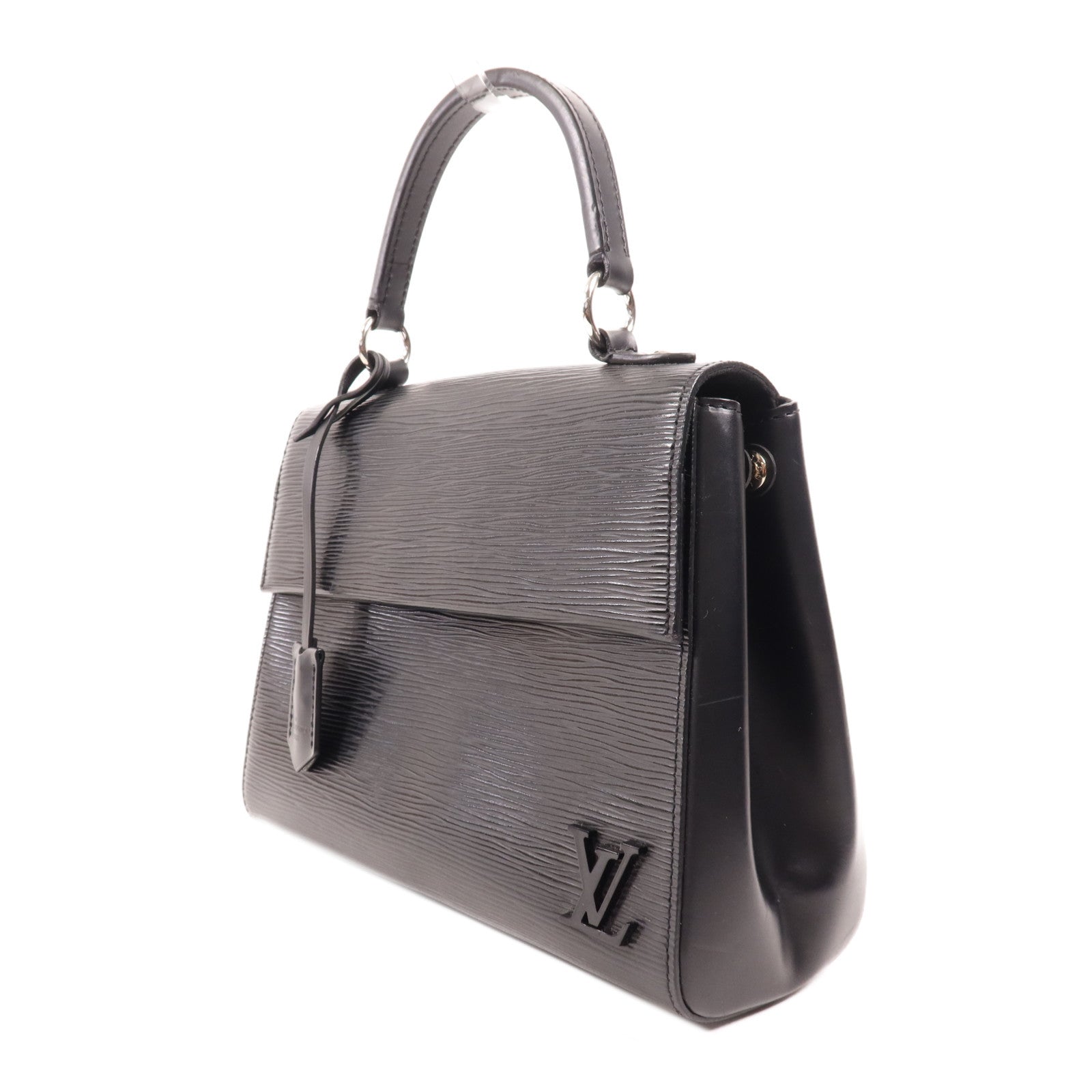 LOUIS VUITTON Epi Cluny BB銀扣手挽肩背兩用袋