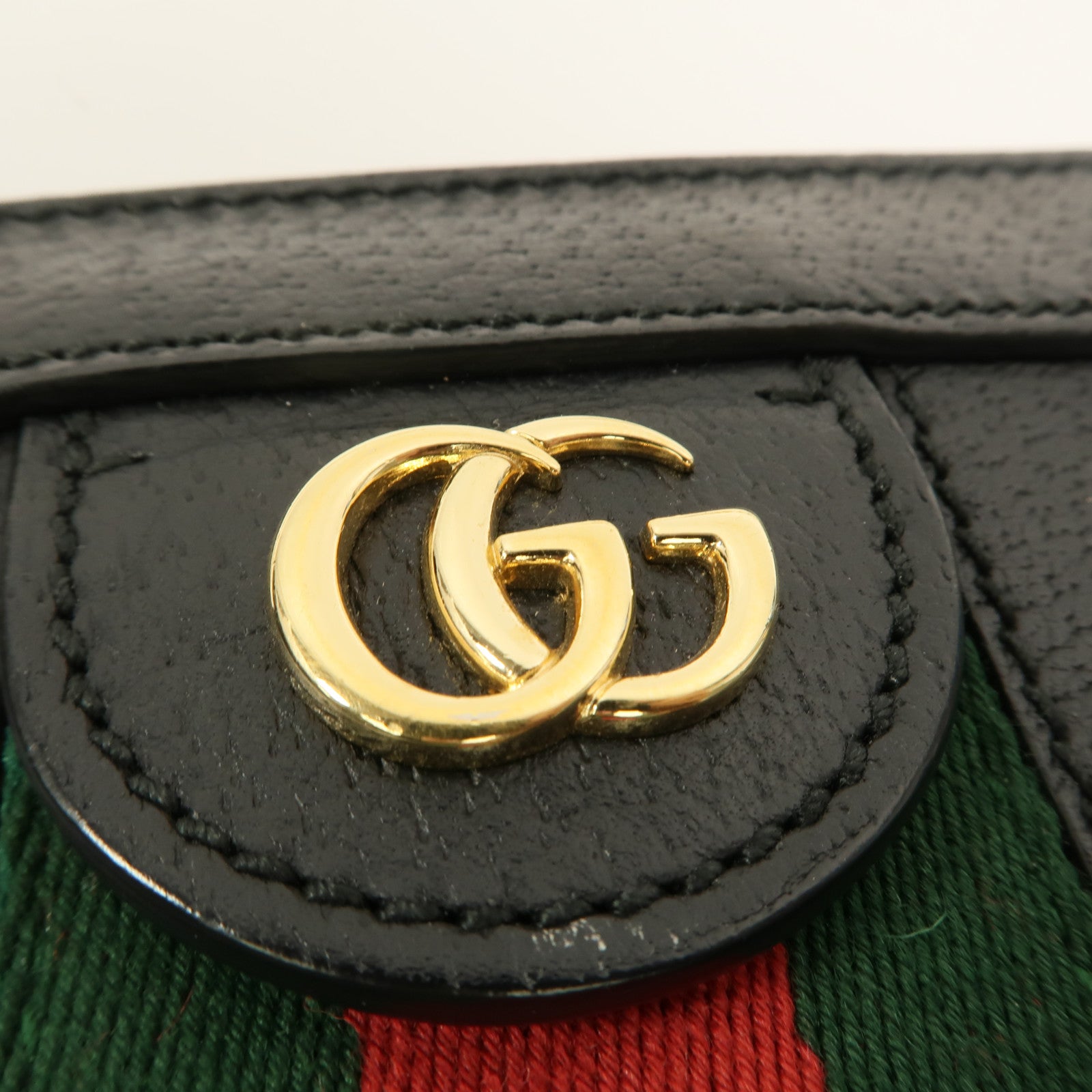 GUCCI 牛皮皮革Ophidia GG鏈帶肩背袋