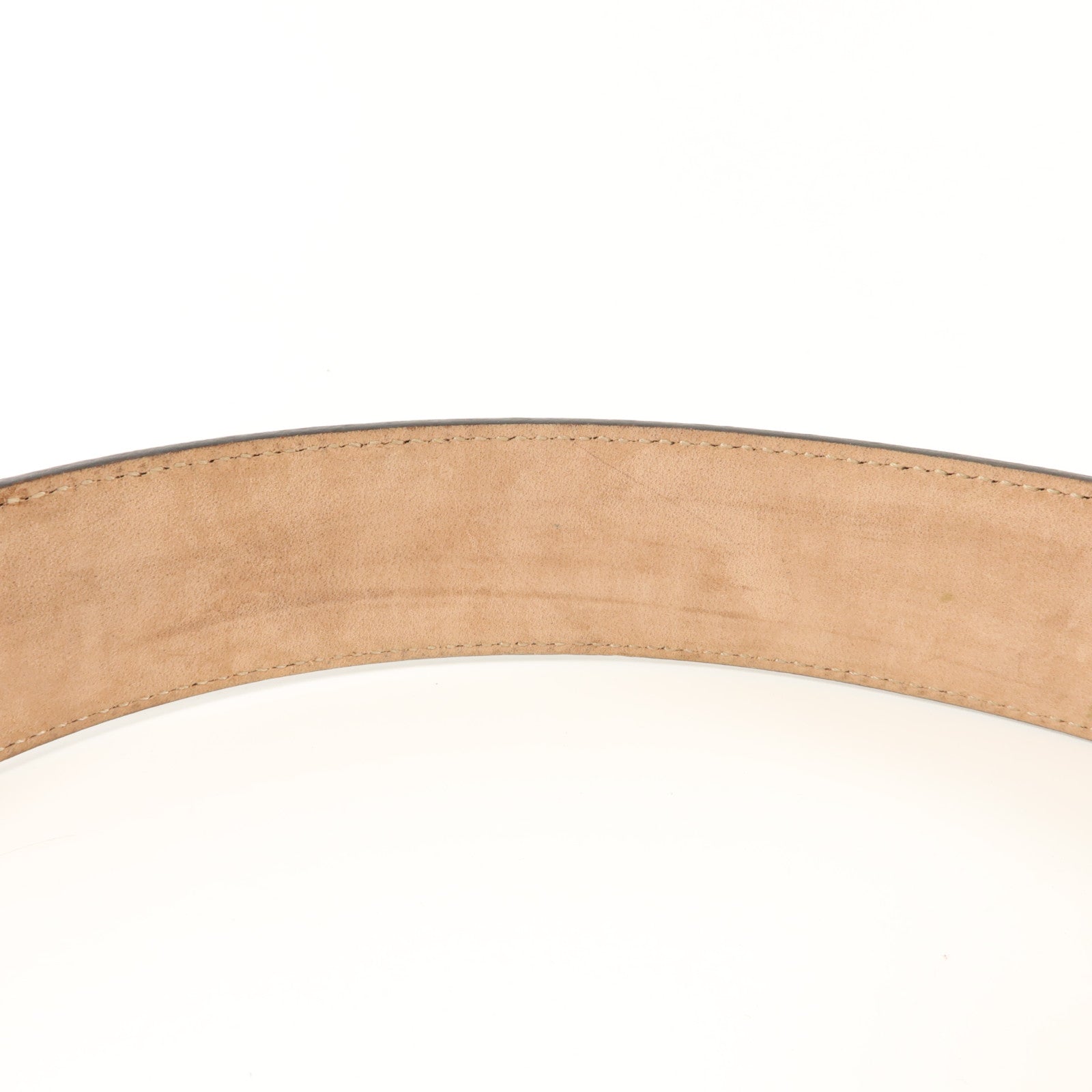 GUCCI 塗層帆布Interlocking G Belt 80x32皮帶
