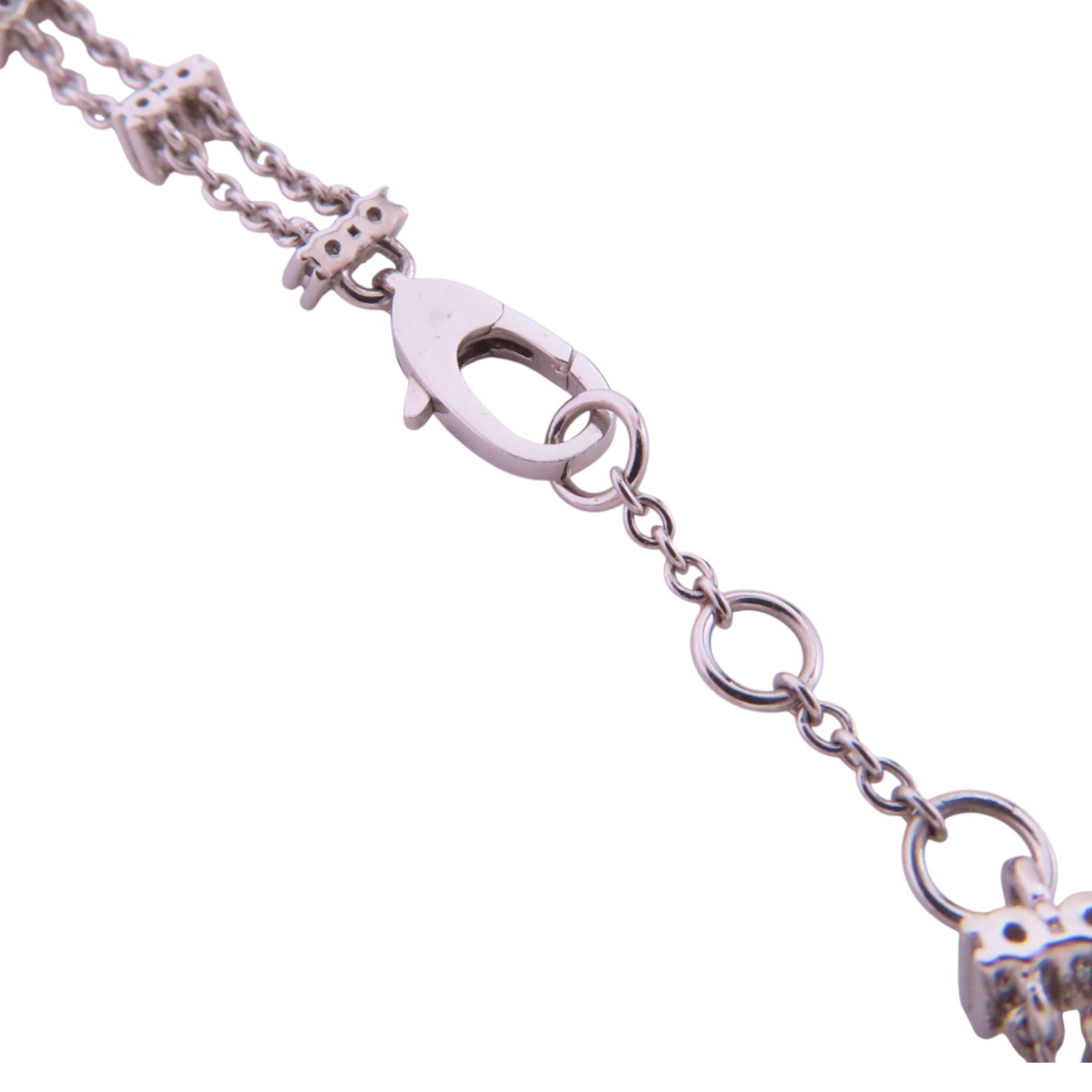 JEWELRY 18K白金Opal Diamond Bracelet蛋白石/鑽石手鏈