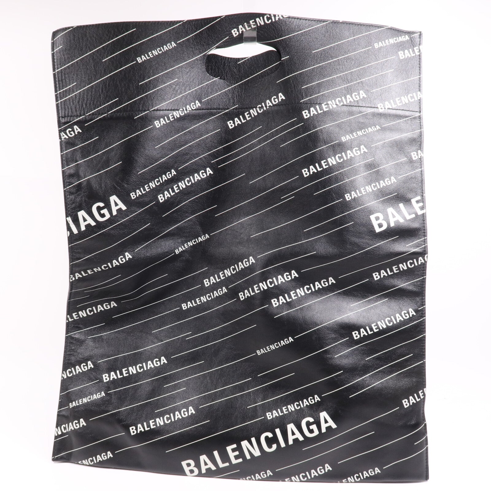 BALENCIAGA 牛皮皮革Plastic Bag Shopper手挽袋
