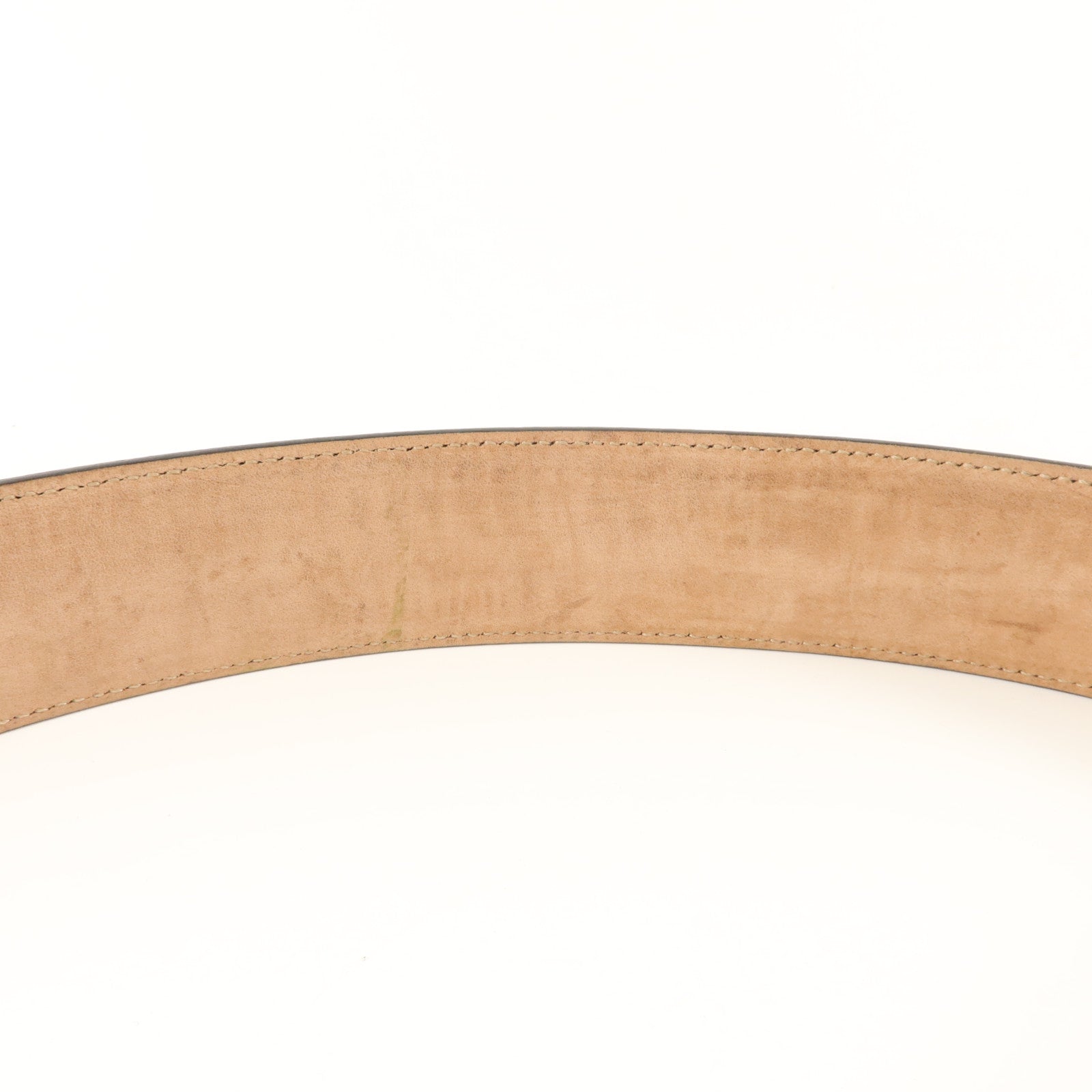GUCCI 塗層帆布Interlocking G Belt 80x32皮帶