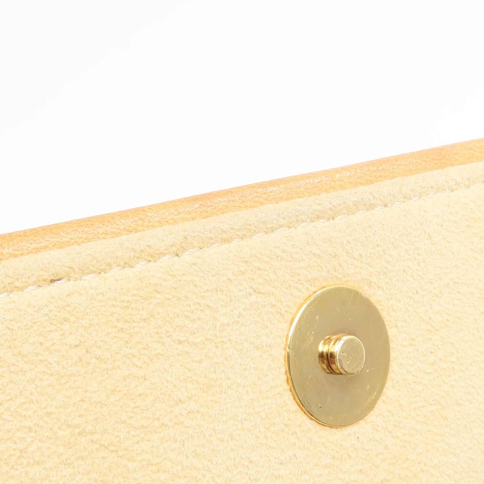 LOUIS VUITTON Monogram Pochette Florentine金扣腰包棕色