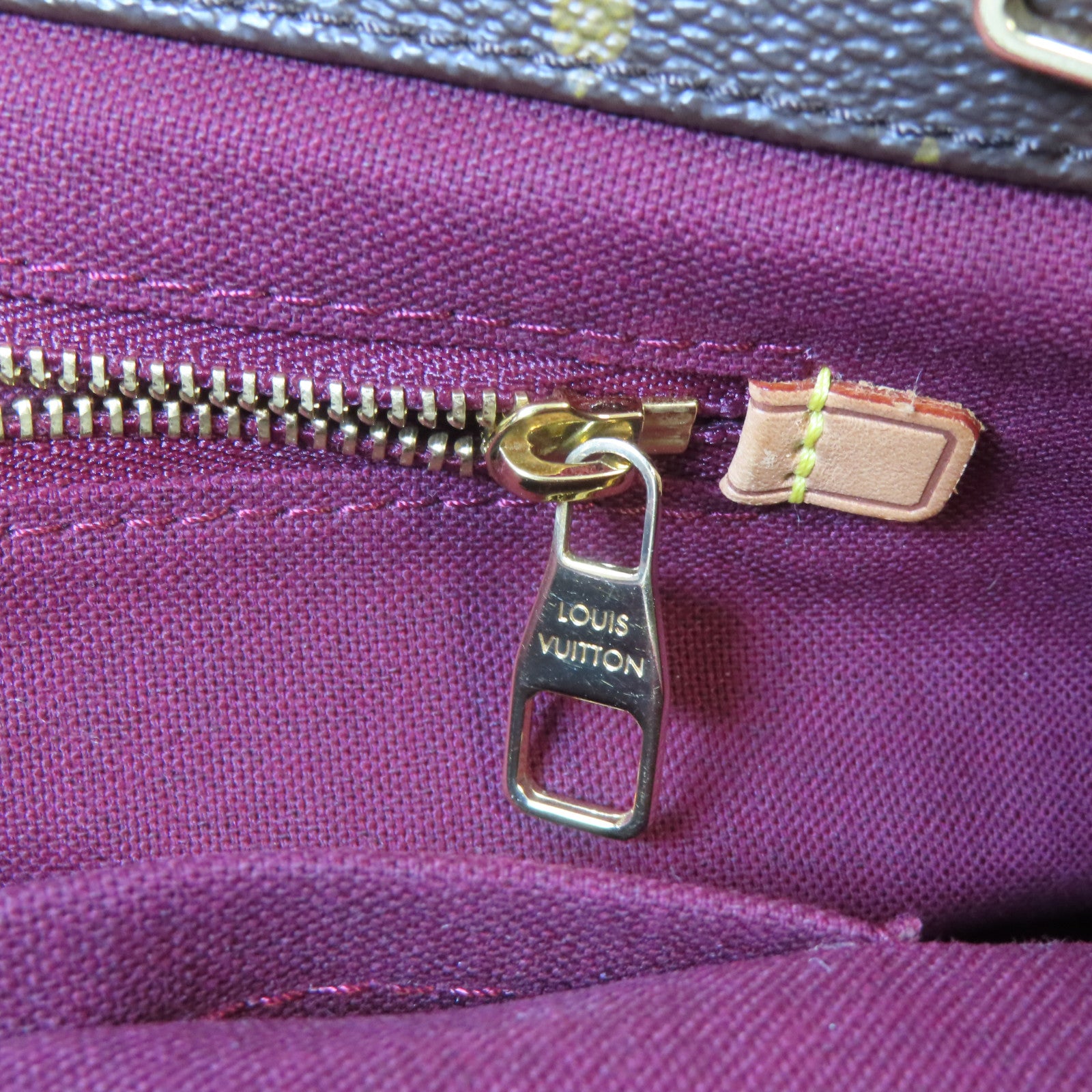 LOUIS VUITTON Monogram Raspail MM金扣肩背袋/手挽袋啡色