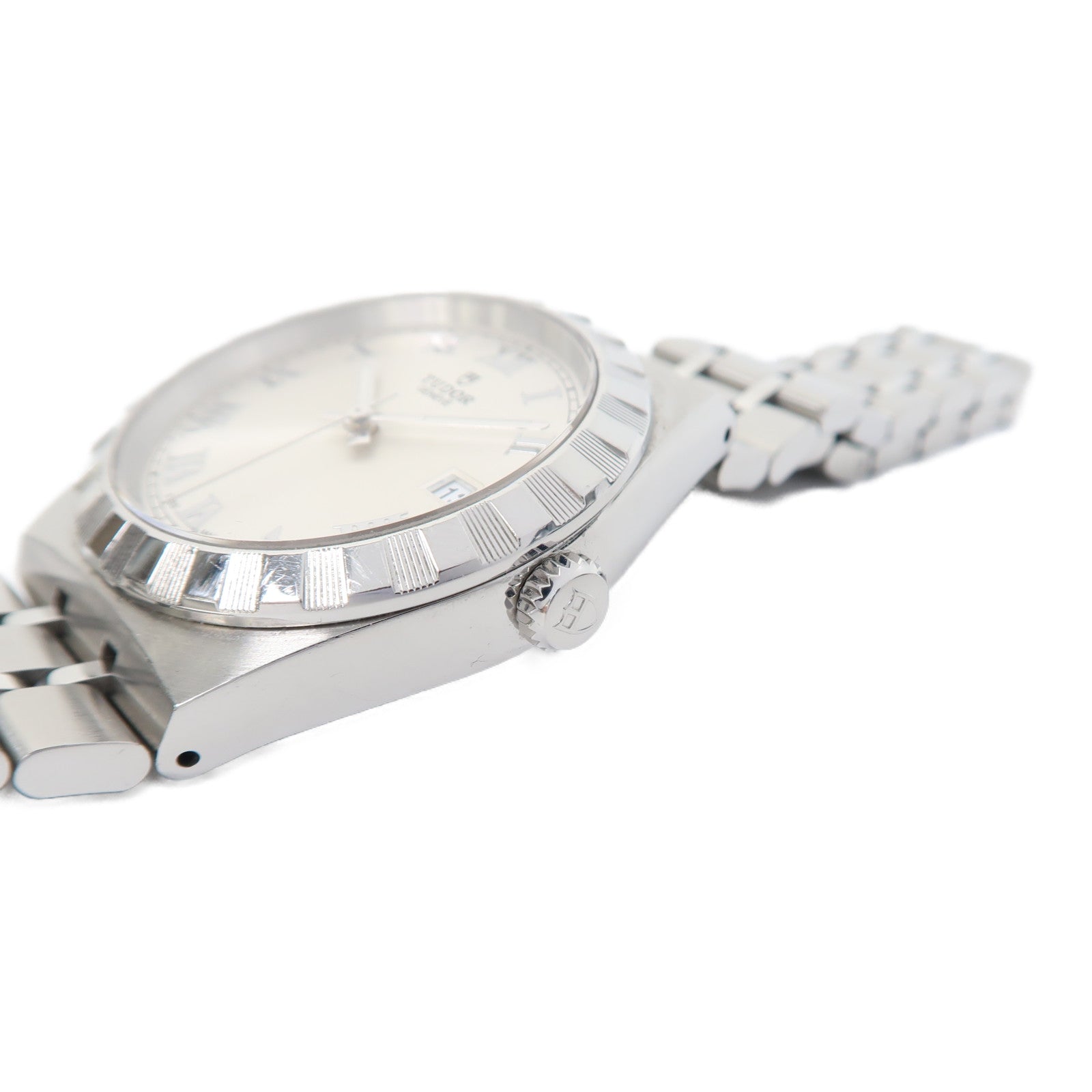 TUDOR Todor Royal不鏽鋼手錶自動機芯銀色