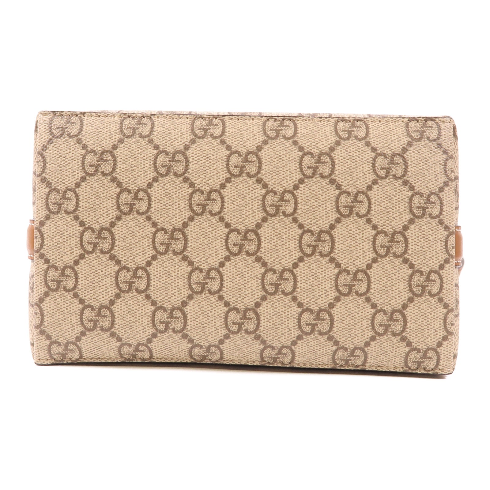 GUCCI 塗層帆布GG Emblem Small Bucket金扣手挽肩背兩用袋