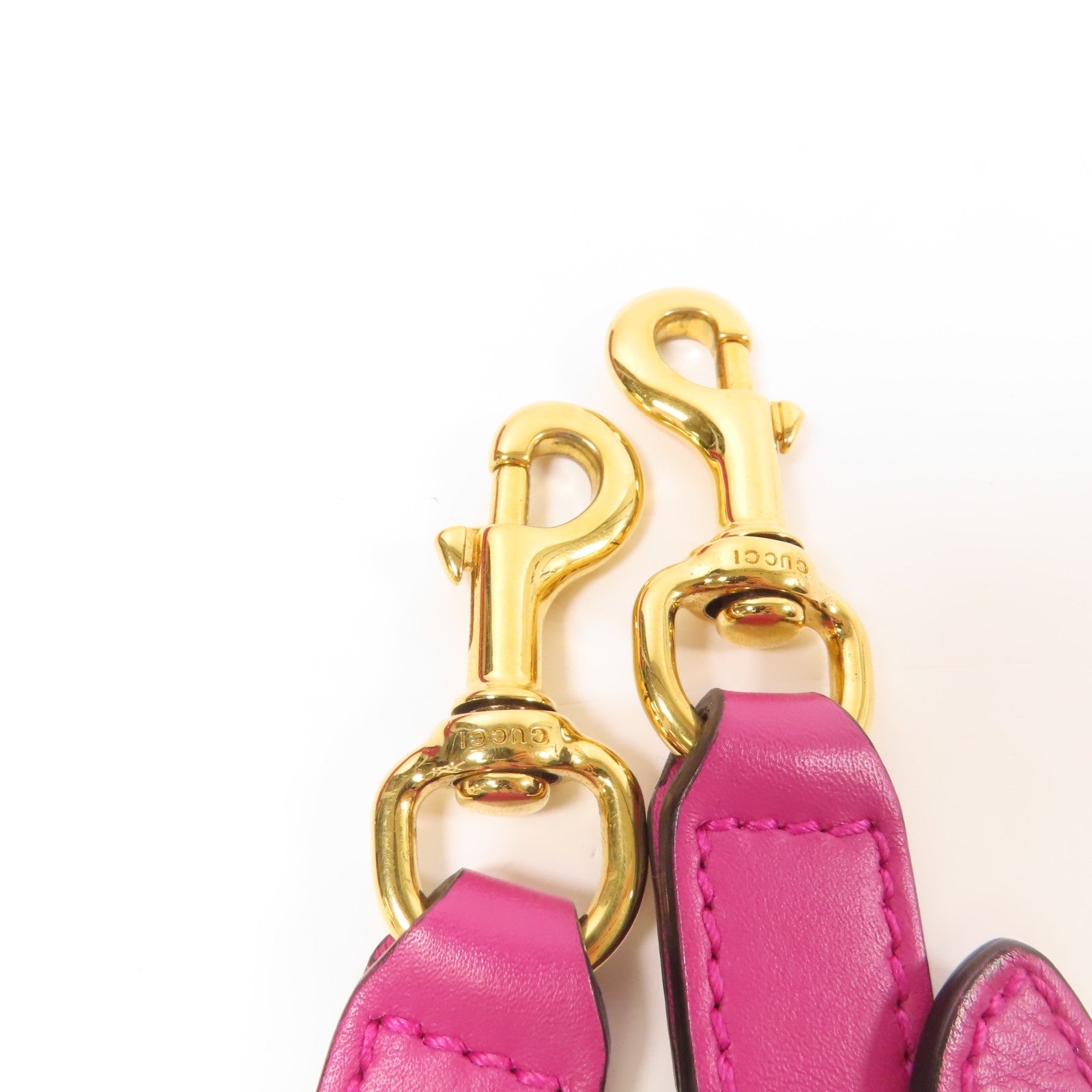 GUCCI 塗層帆布/皮革GG Supreme 2 Way Shoulder Bag金扣手挽肩背兩用袋