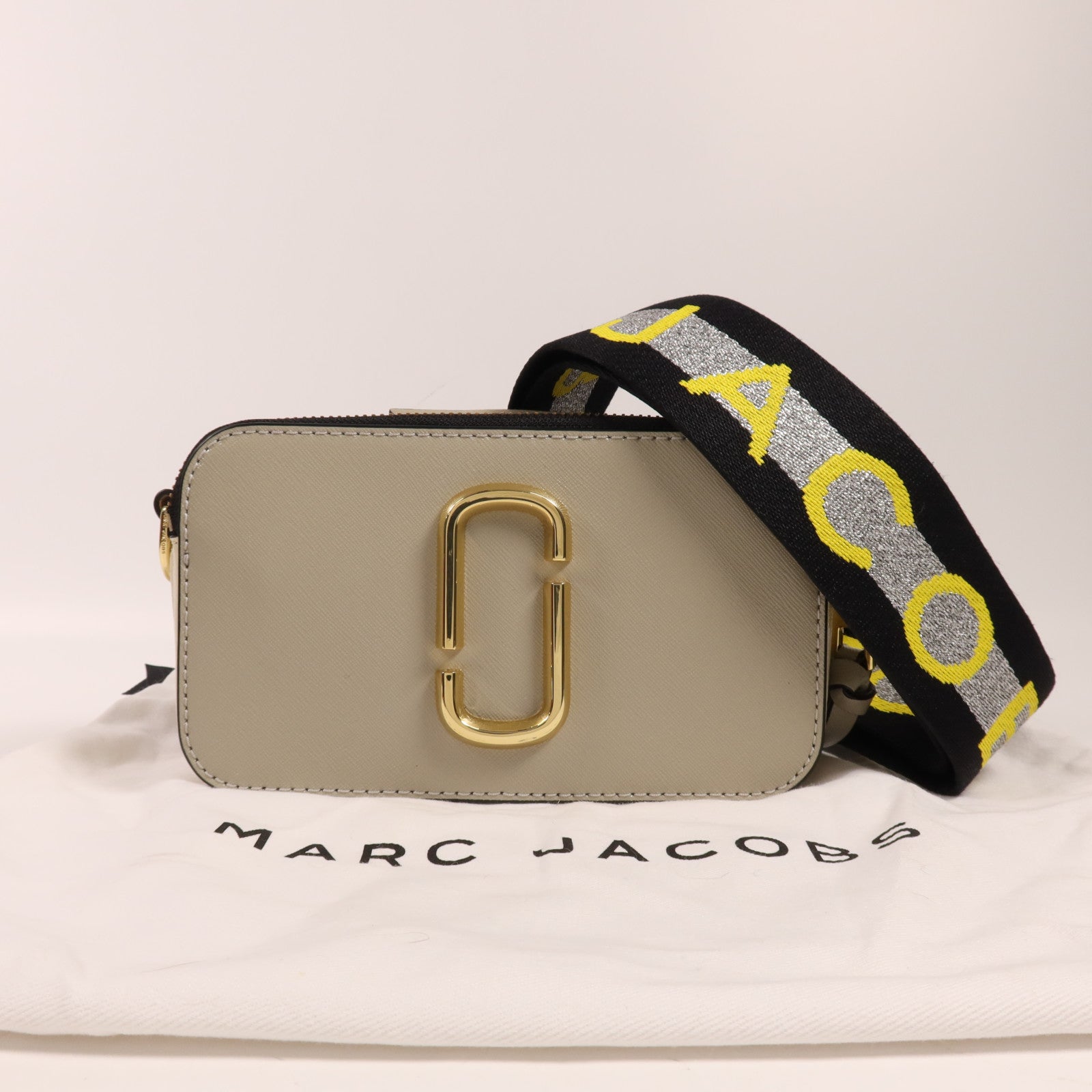 MARC BY MARC JACOBS 牛皮皮革Shoulder Bag金扣肩背袋