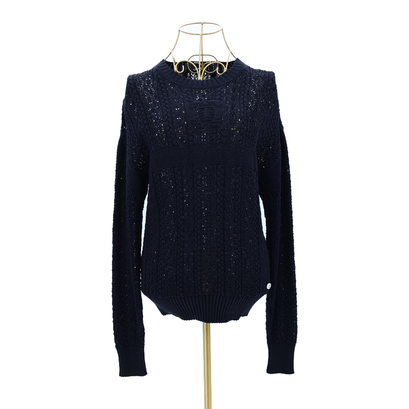 CHANEL Cotton Look 17 Knitted Top針織