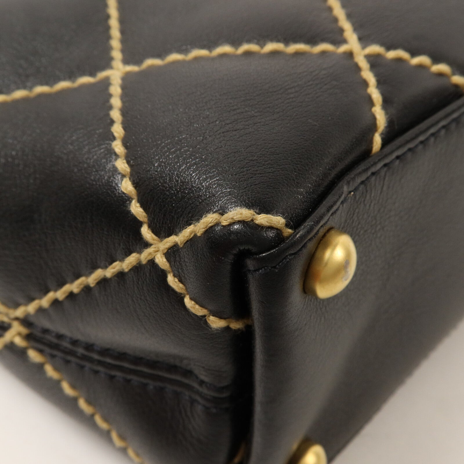 CHANEL 牛皮皮革Vintage Vivian手挽袋