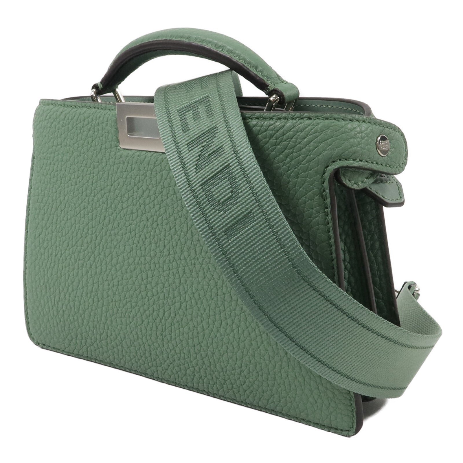 FENDI 牛皮皮革Peekaboo ISeeU X-Cross Small手挽肩背兩用袋