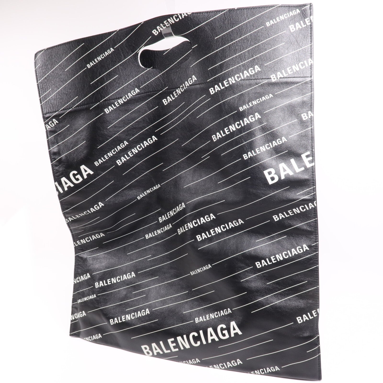 BALENCIAGA 牛皮皮革Plastic Bag Shopper手挽袋