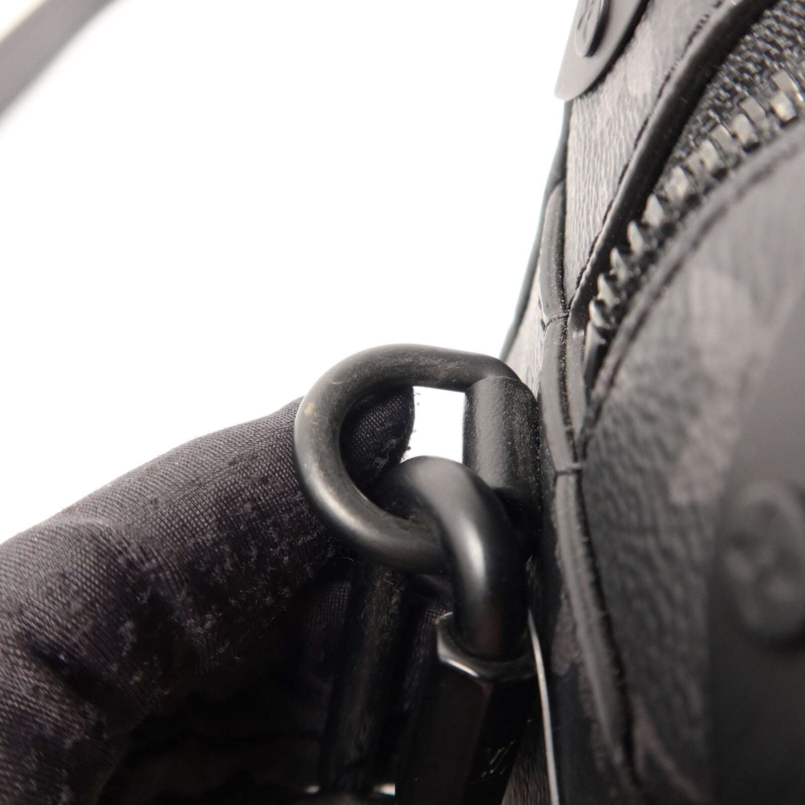 LOUIS VUITTON Monogram Eclipse Mini Soft Trunk肩背袋