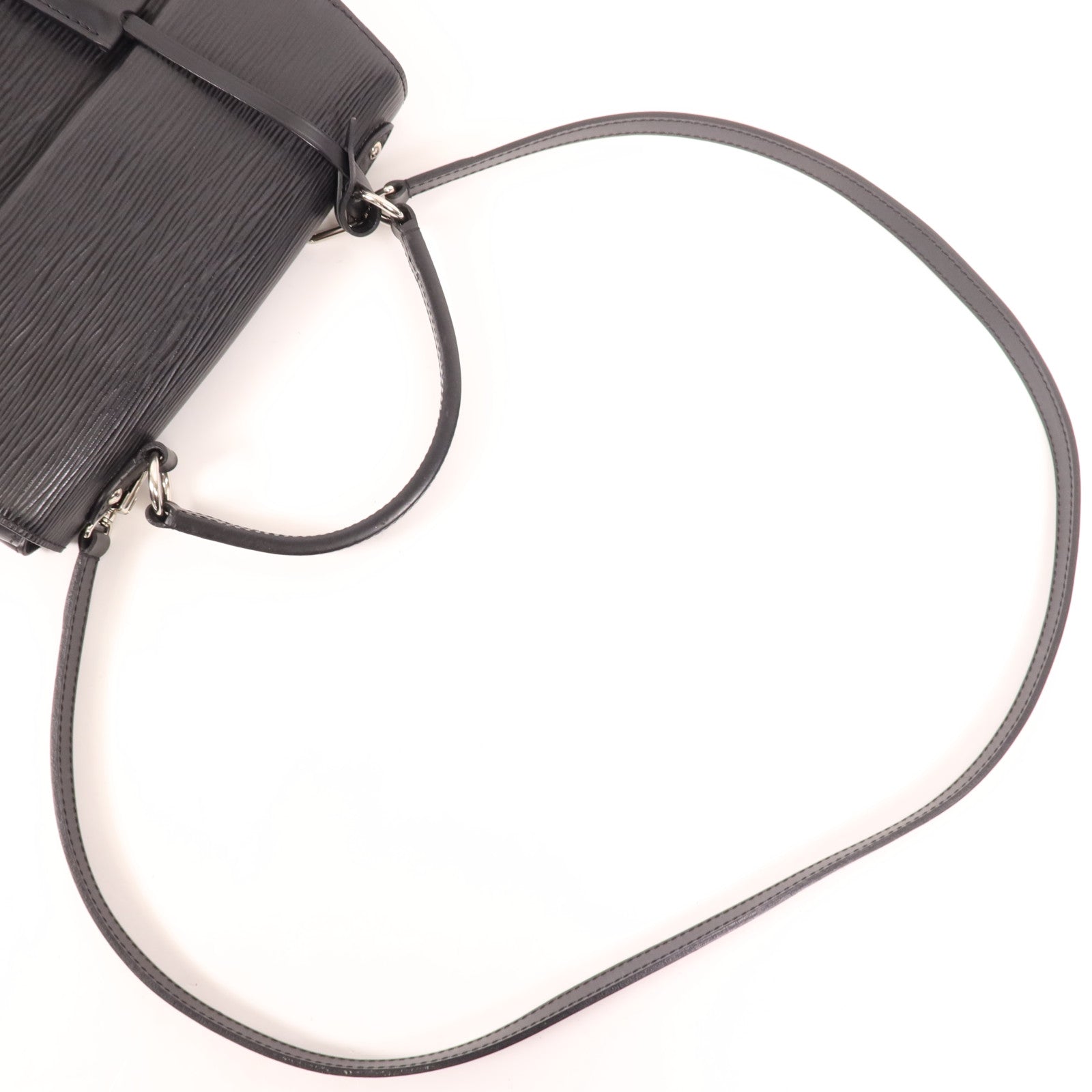 LOUIS VUITTON Epi Cluny BB銀扣手挽肩背兩用袋