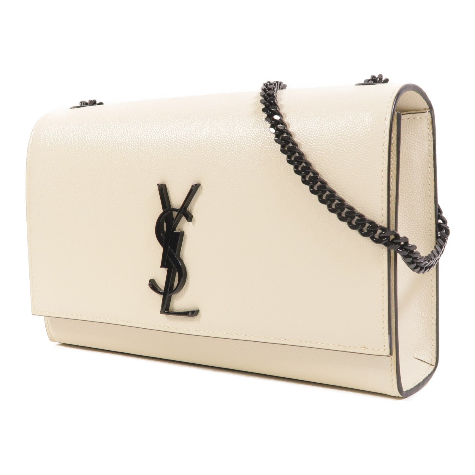 SAINT LAURENT 牛皮皮革Kate Medium鏈帶肩背袋