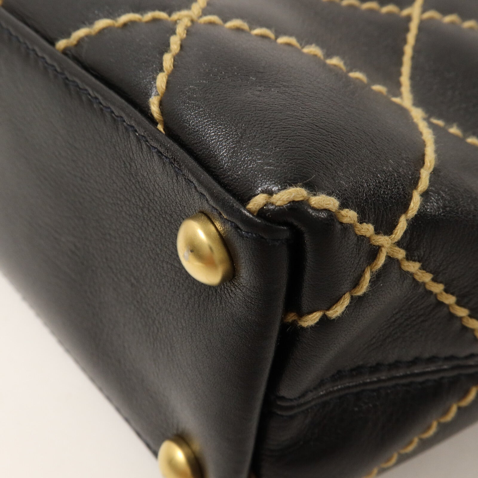 CHANEL 牛皮皮革Vintage Vivian手挽袋