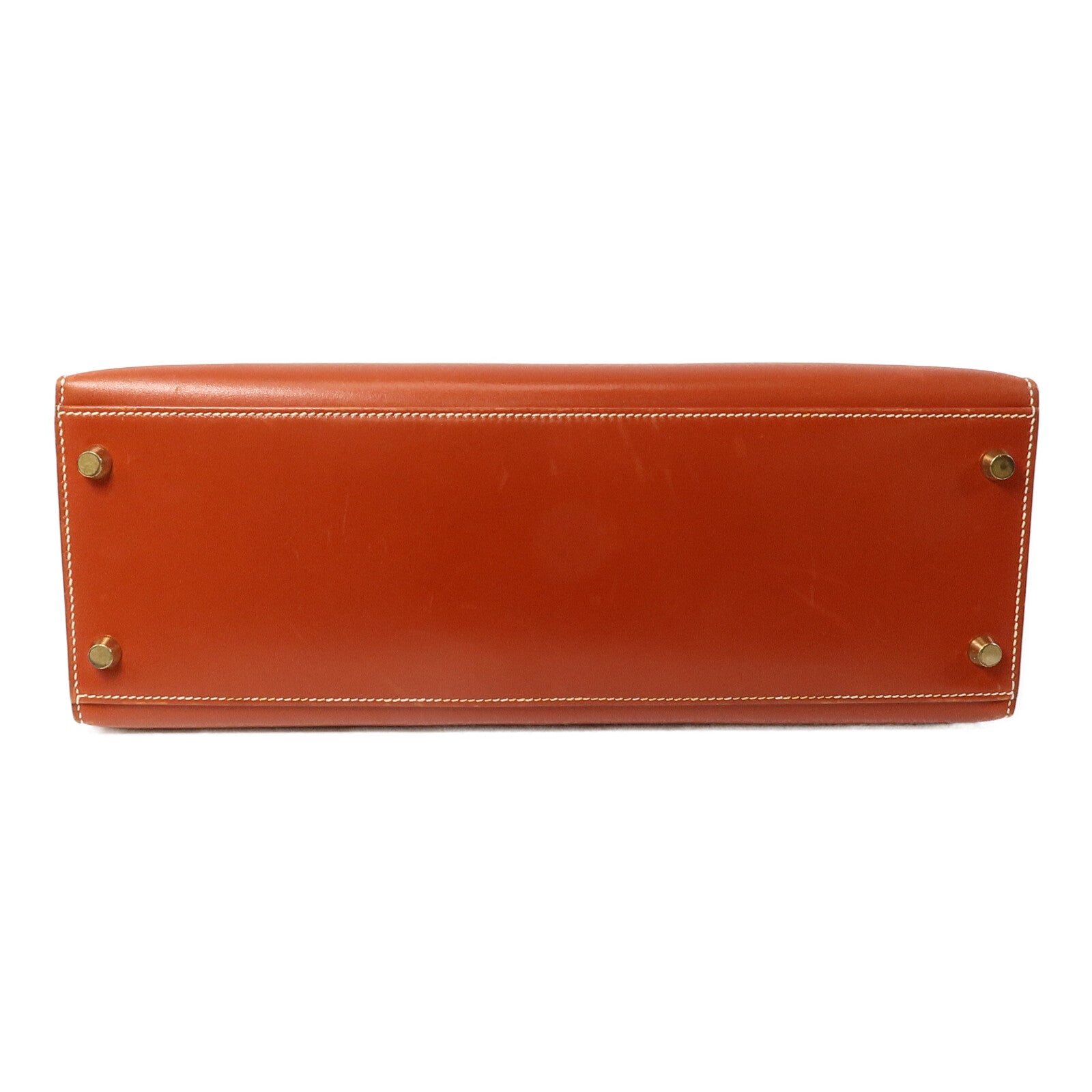 HERMES Box皮革Kelly 32手挽袋