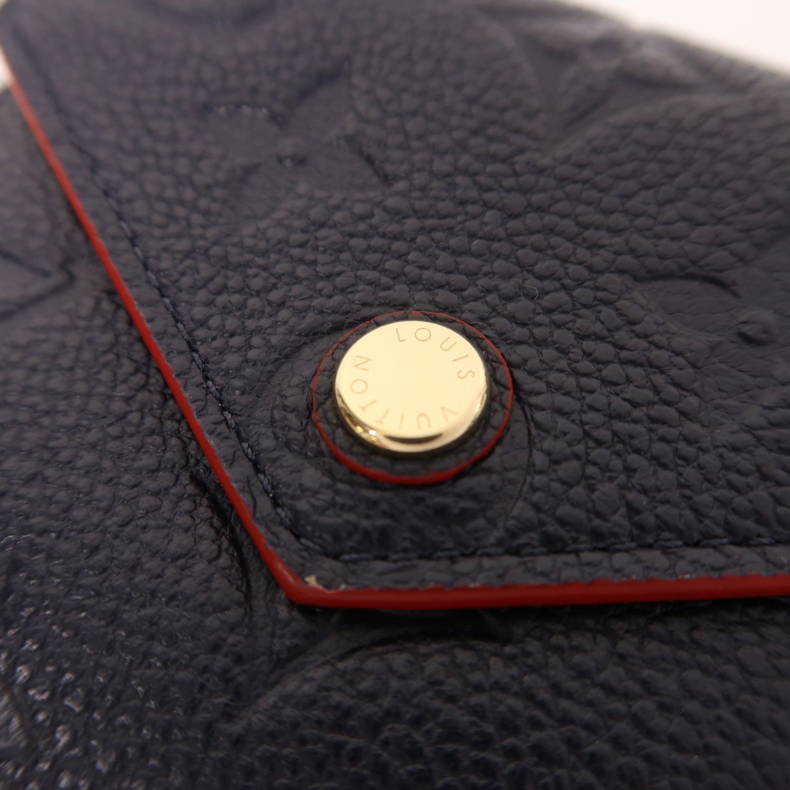 LOUIS VUITTON Monogram Empreinte Victorine金扣錢包